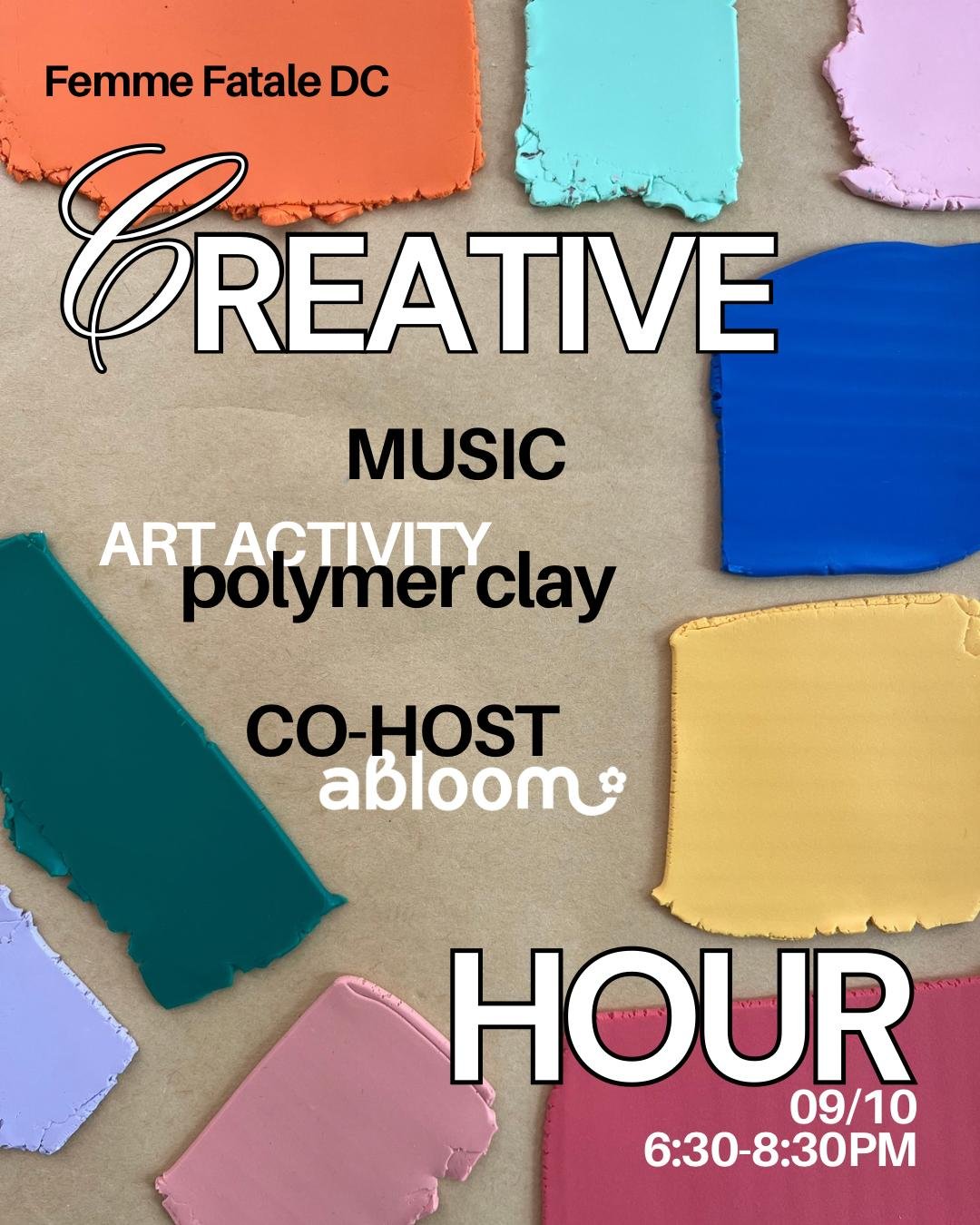 Femme Fatale DC x Abloom: Polymer Clay Creative Hour