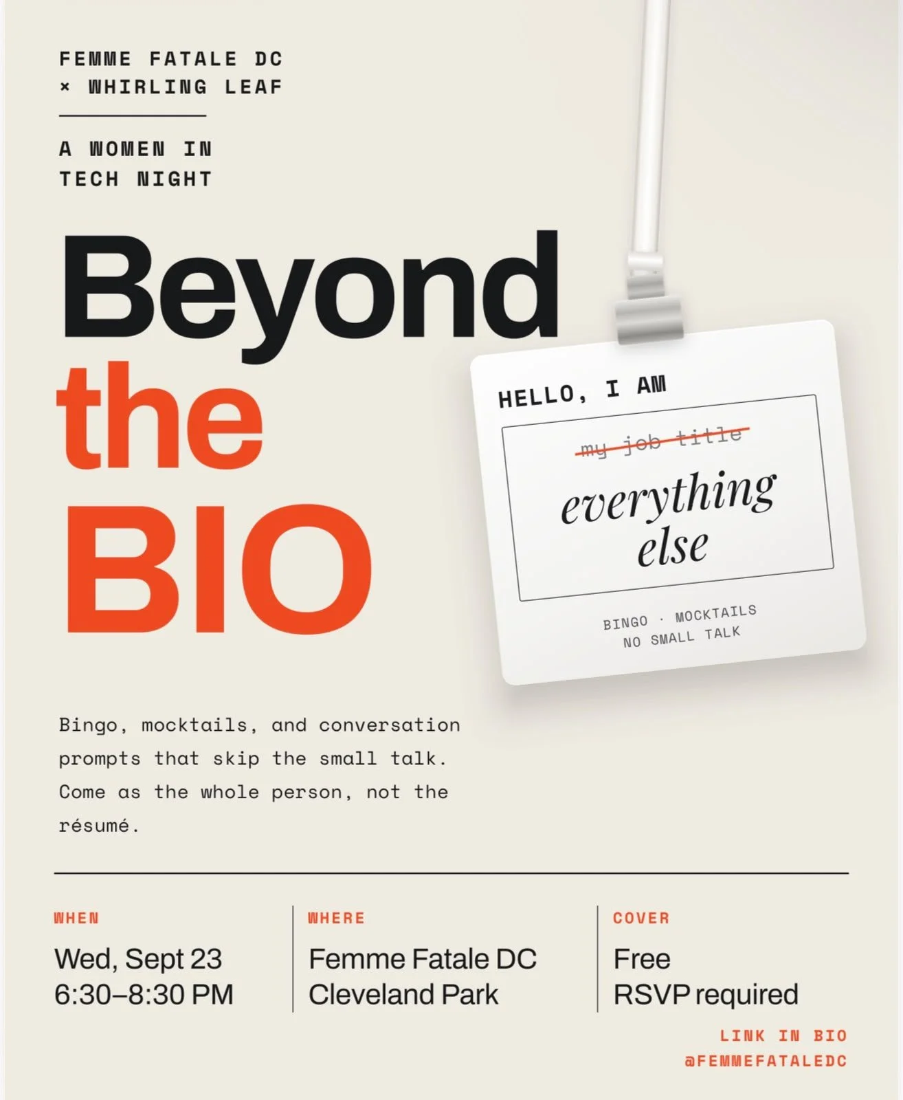 Beyond the BIO