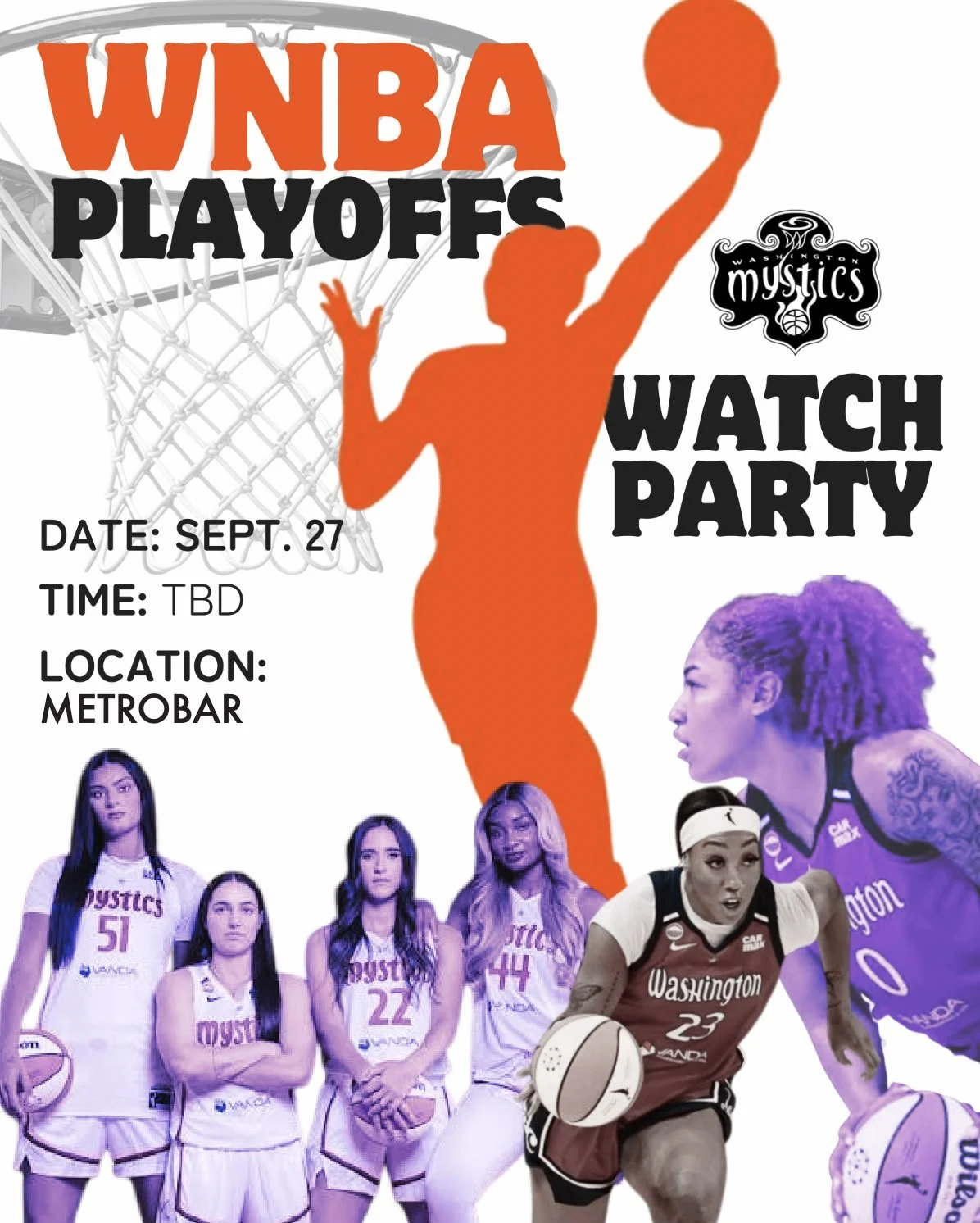 WNBA Playoff Watch Party