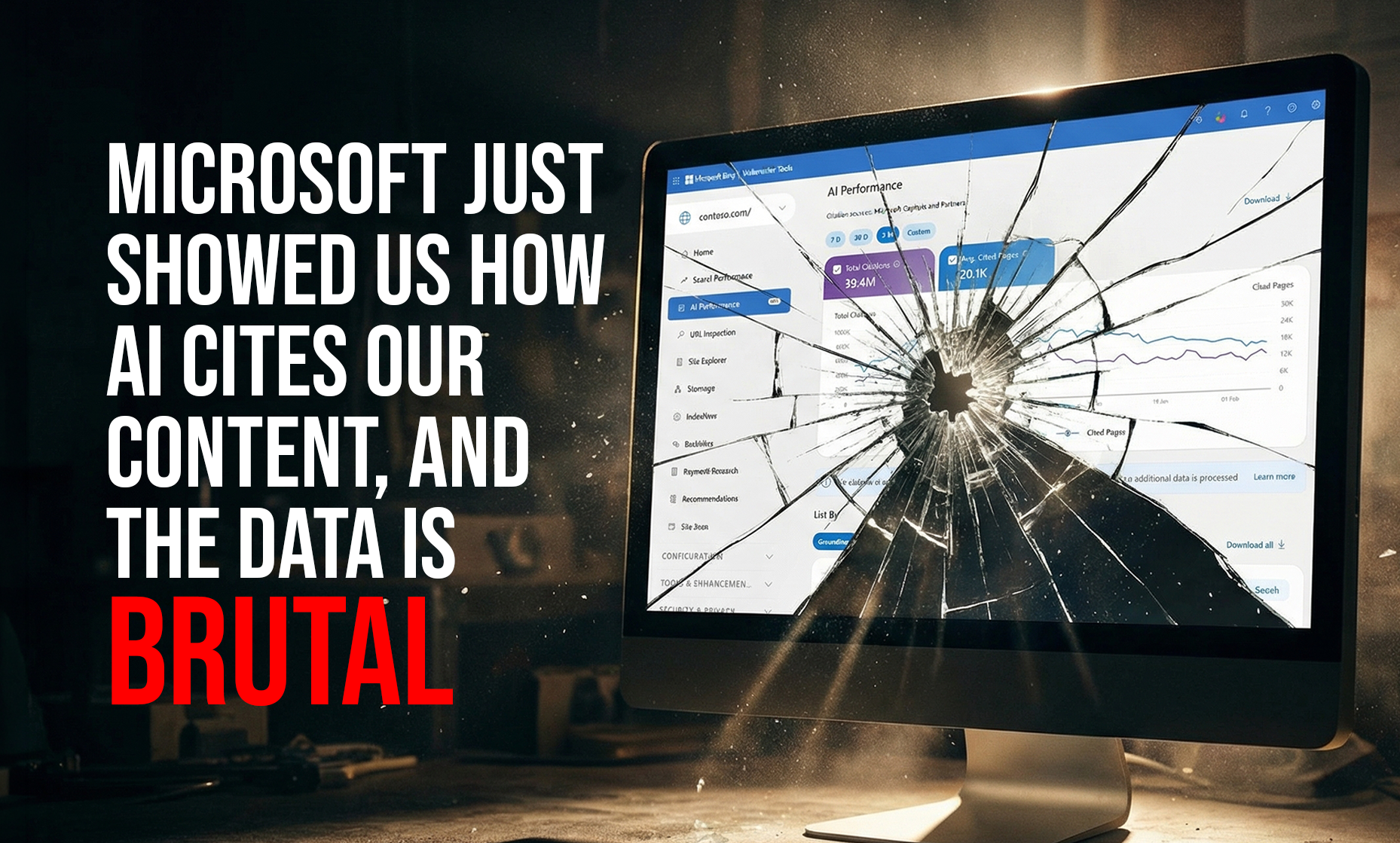 Microsoft Just Showed Us How AI Cites Our Content, and the Data Is Brutal