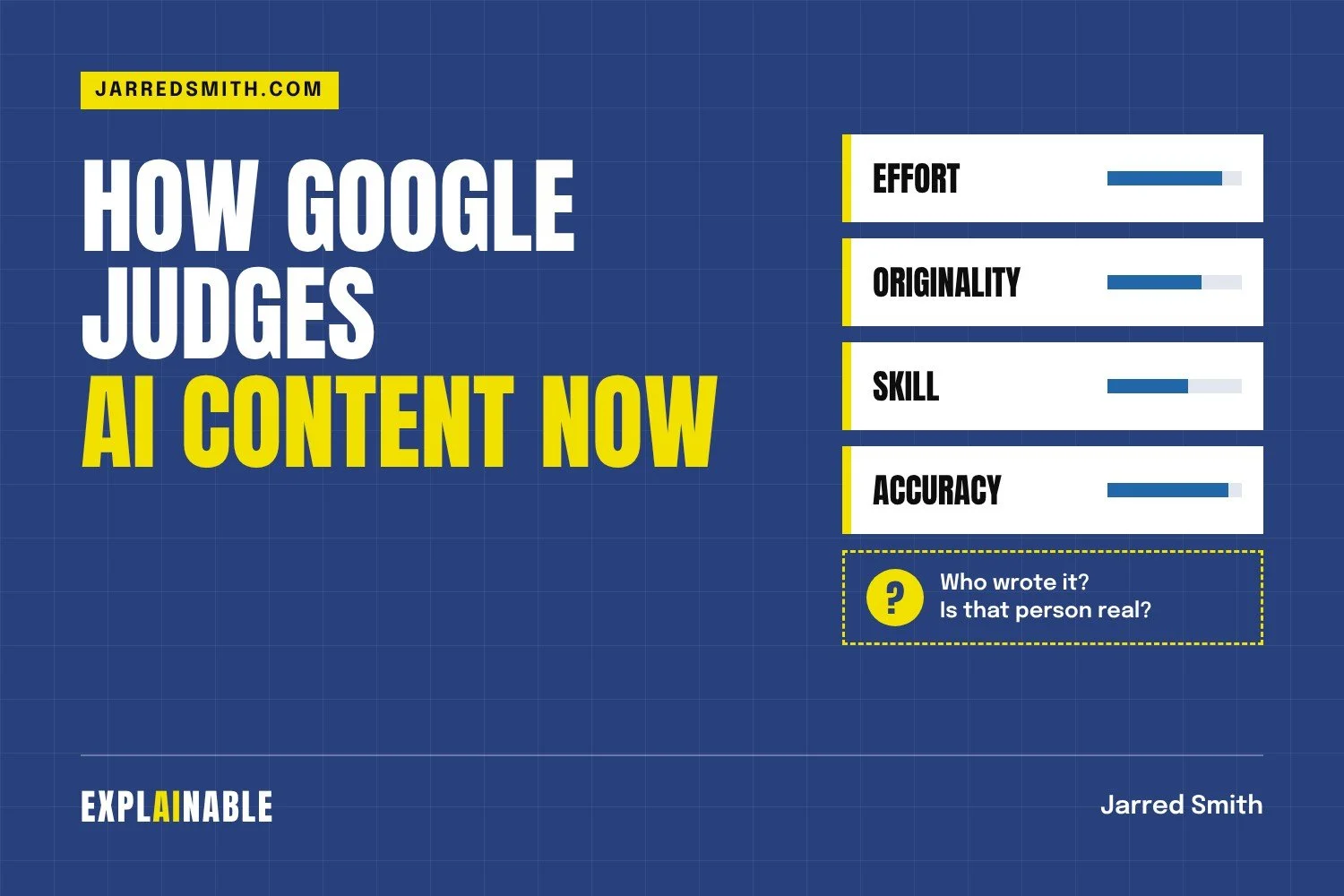 How Google Judges AI-Generated Content Now: Effort, Originality and Who Wrote It
