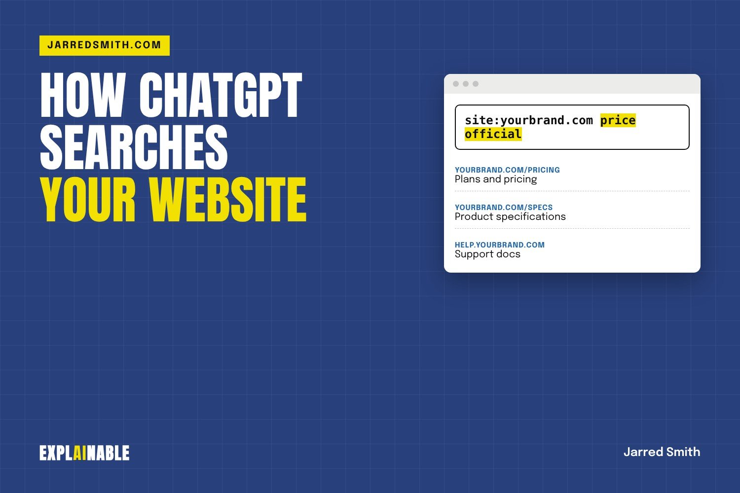 How ChatGPT Searches Your Website and What It Looks For