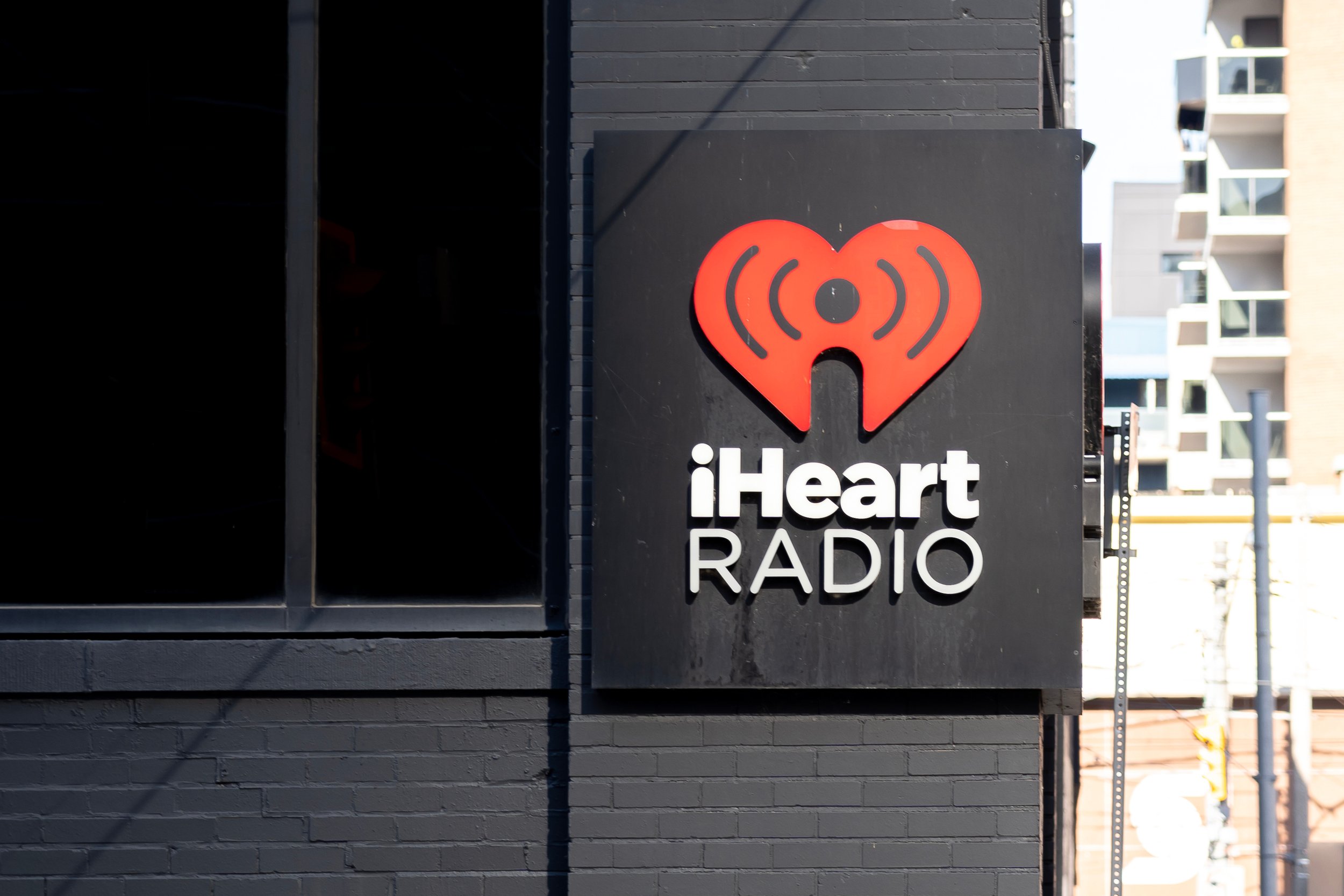 Outside photo of an iHeartRadio station