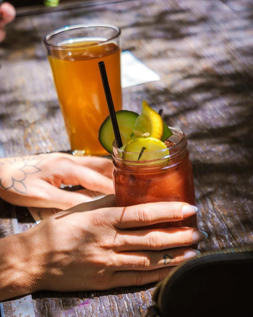 Your Sunday cure? A Bloody Mary. 🍅✨