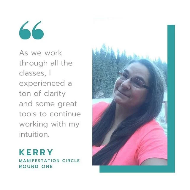 MEET KERRY from Round One of my MANIFESTATION⭕️CIRCLE ➡️Scroll through the slides! Kerry has great feedback about her experience inside this Spiritual Sisterhood!
.
👩🏻👨🏻One of my favorite parts of Kerry&rsquo;s transformation over the 8-Weeks is 
