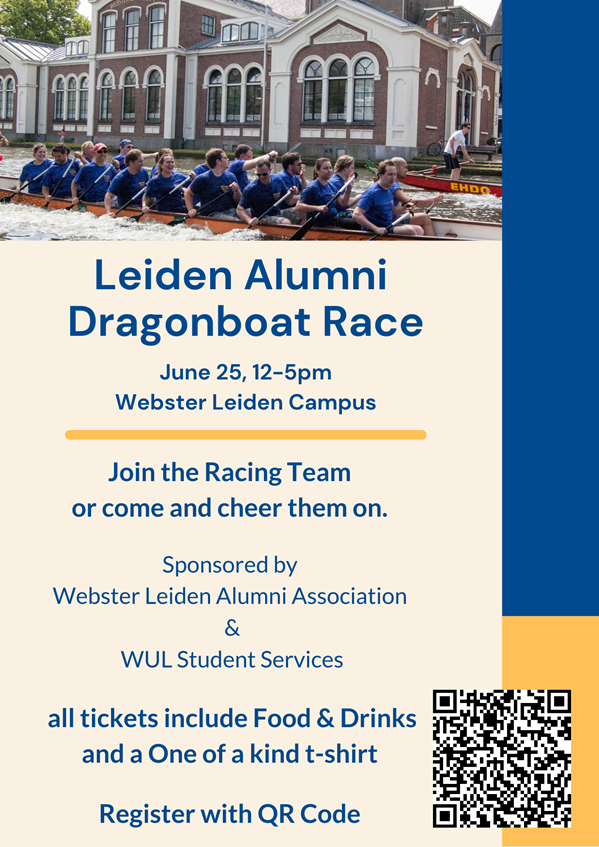 Leiden Alumni Annual Dragon Boat Race — Webster Canal