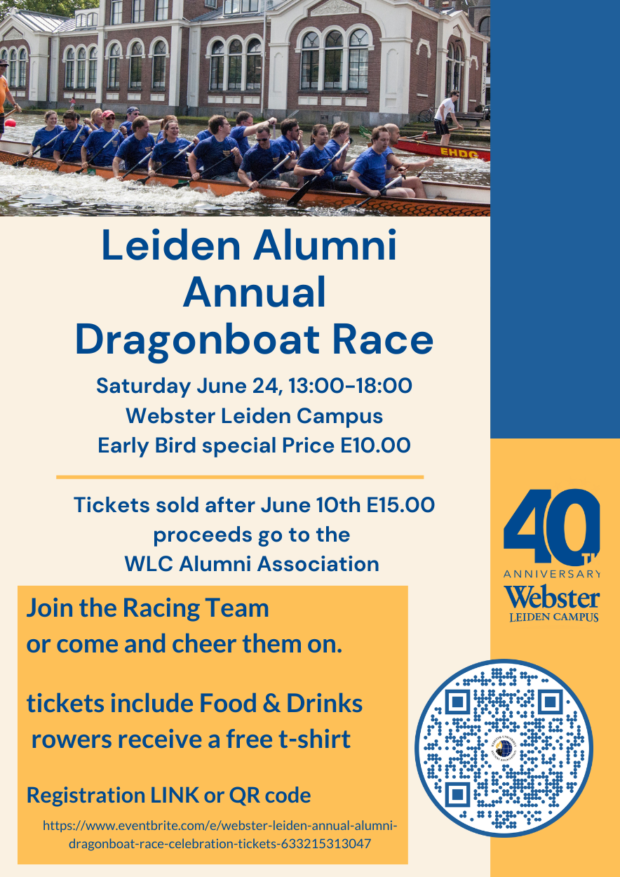 Leiden Alumni Annual Dragon Boat Race — Webster Canal