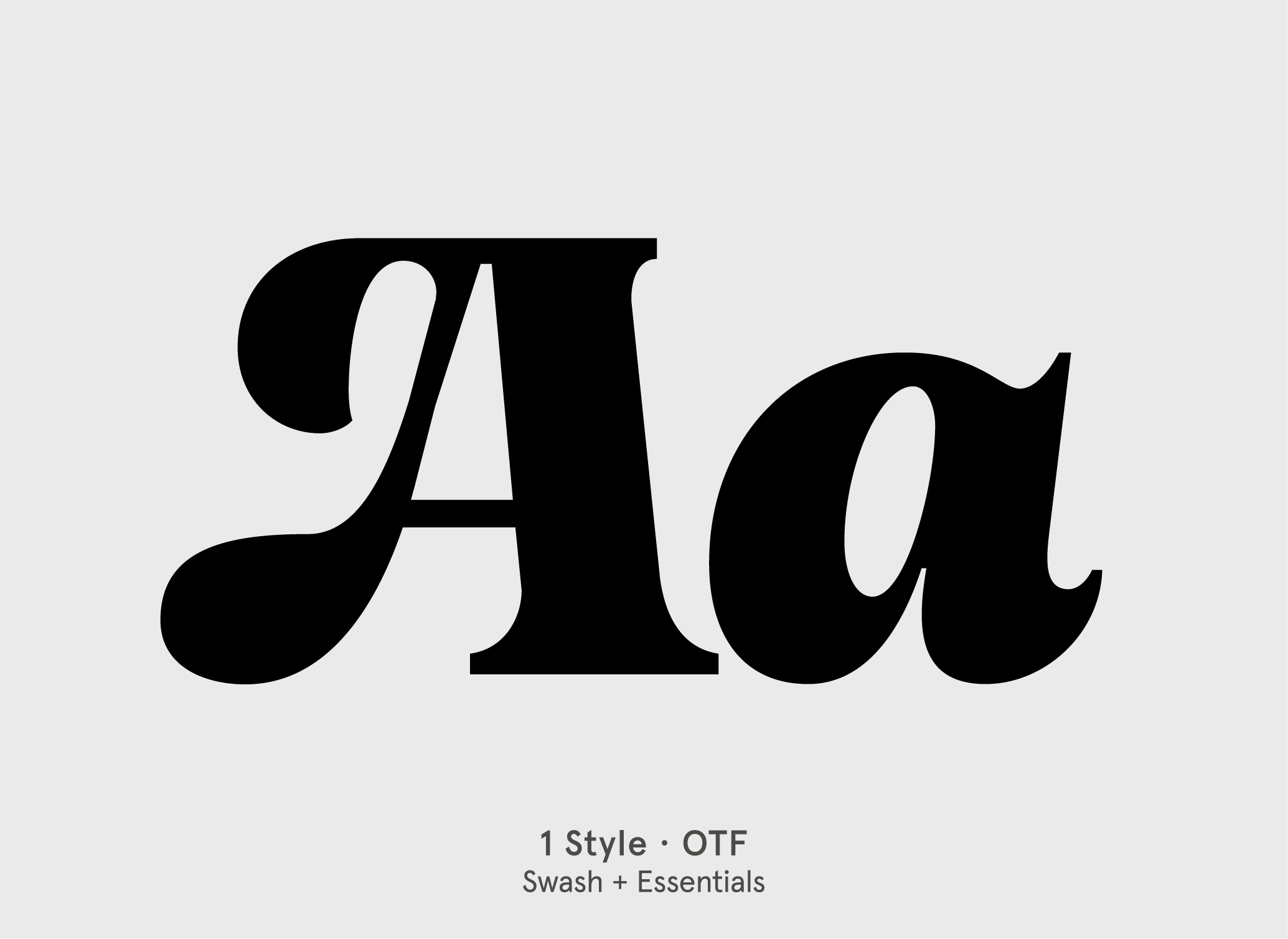 BN Allstar swash display font specimen by BN Type Foundry