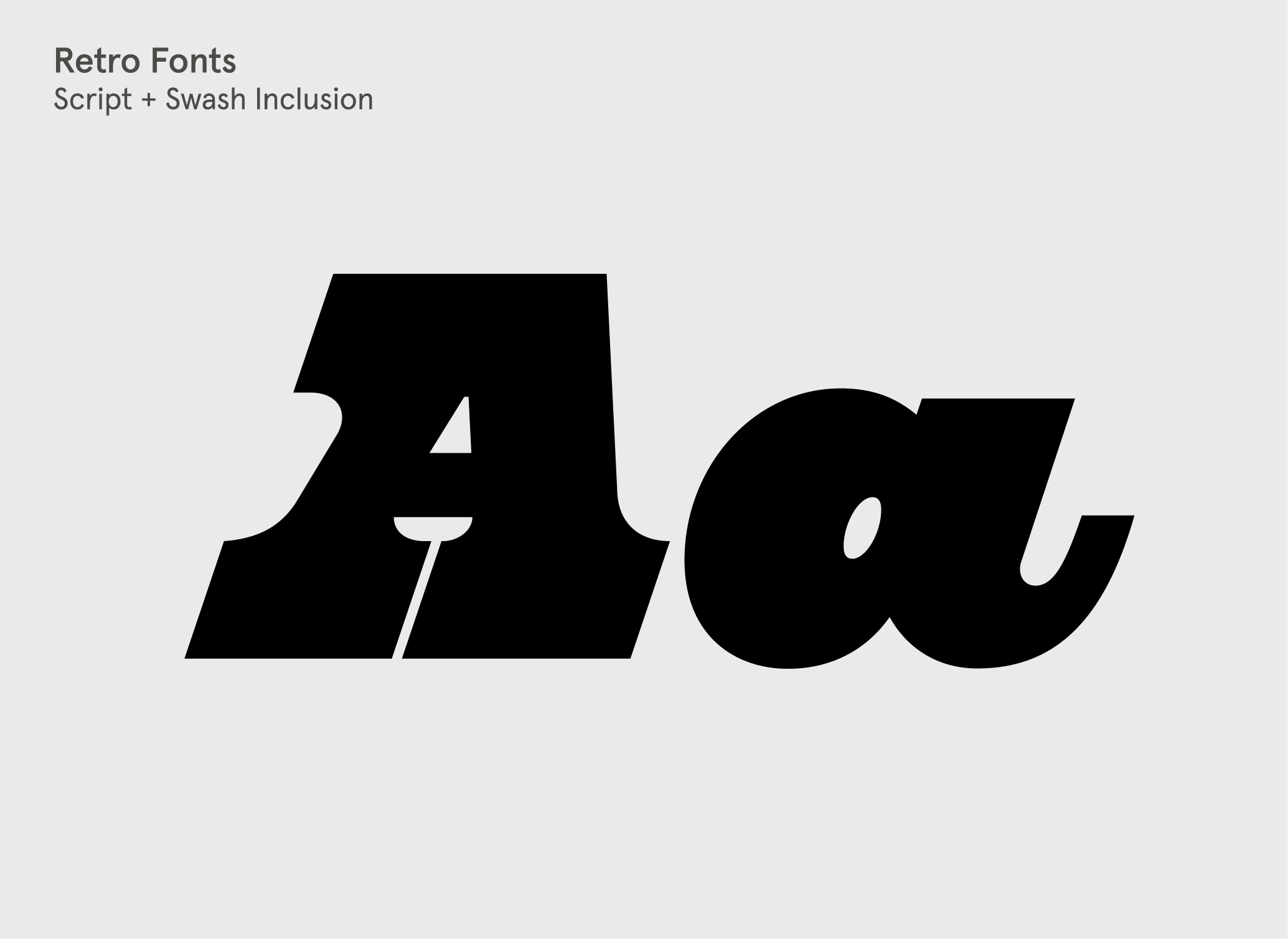 BN Squire retro vintage display font specimen by BN Type Foundry