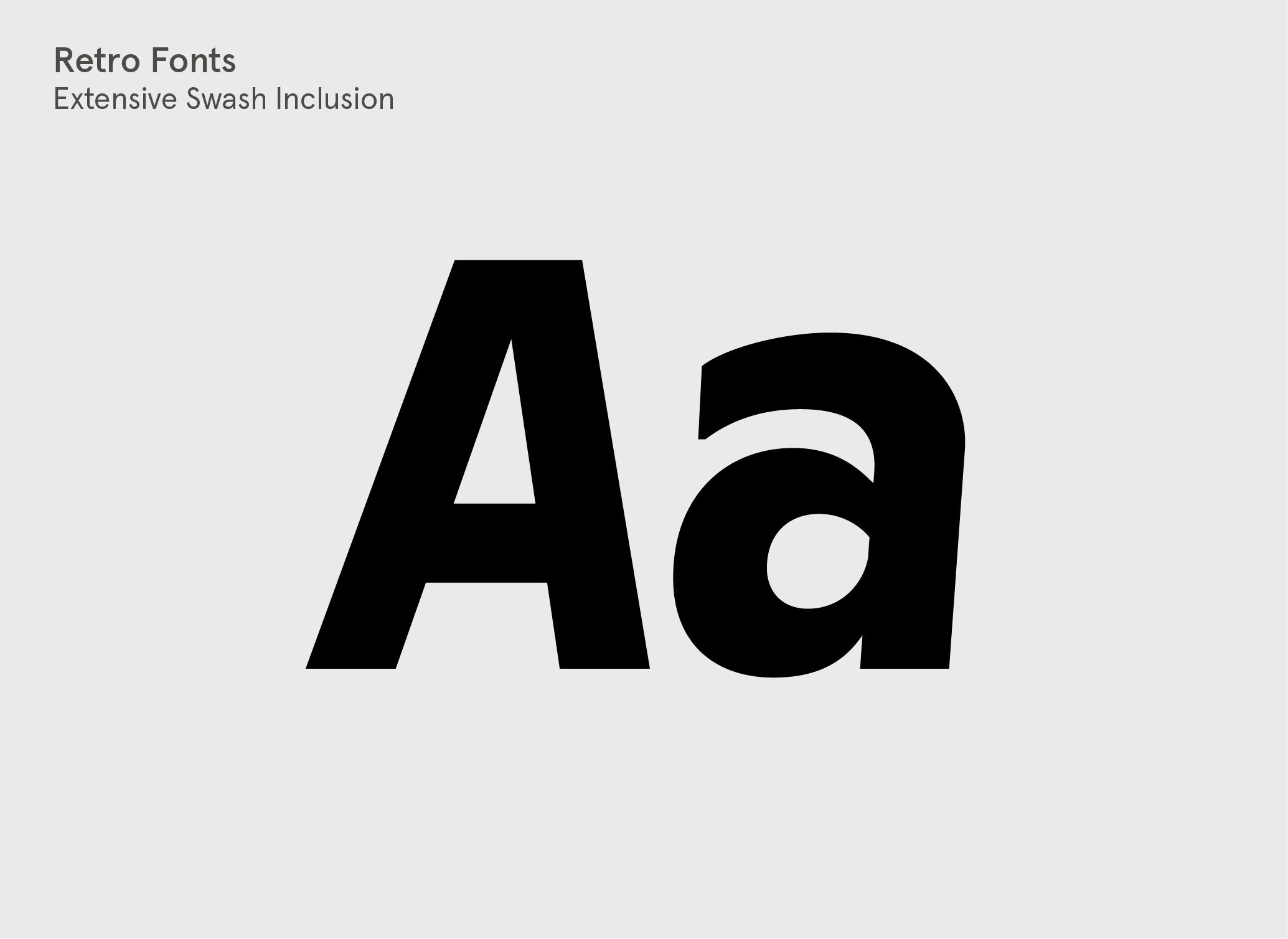 BN Rotalics retro vintage display font specimen by BN Type Foundry