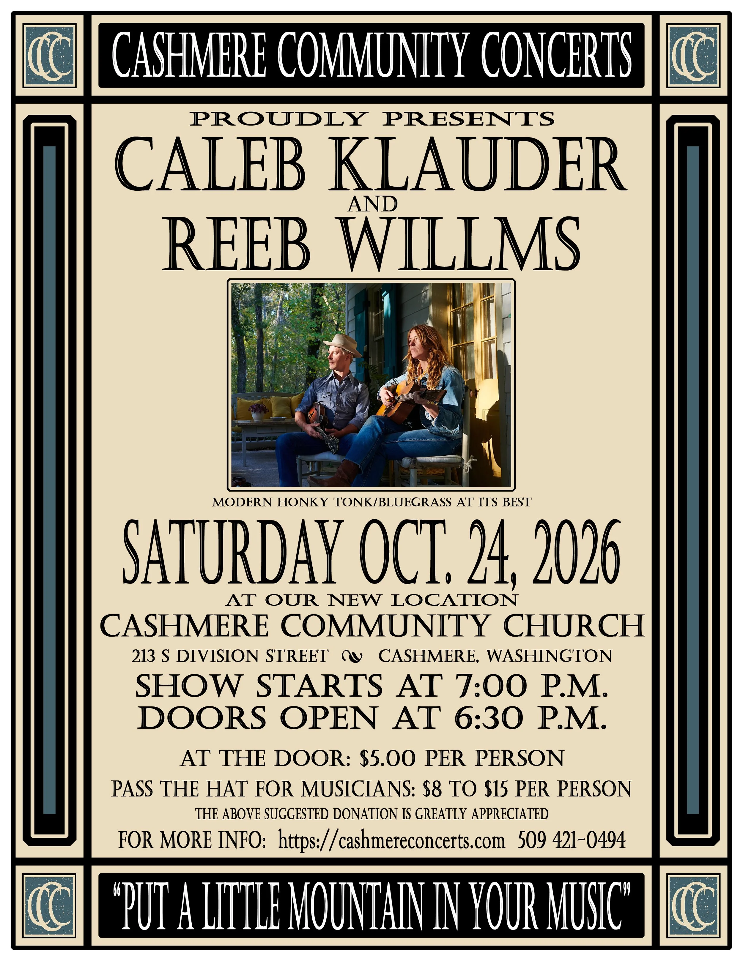 Cashmere Community Concerts