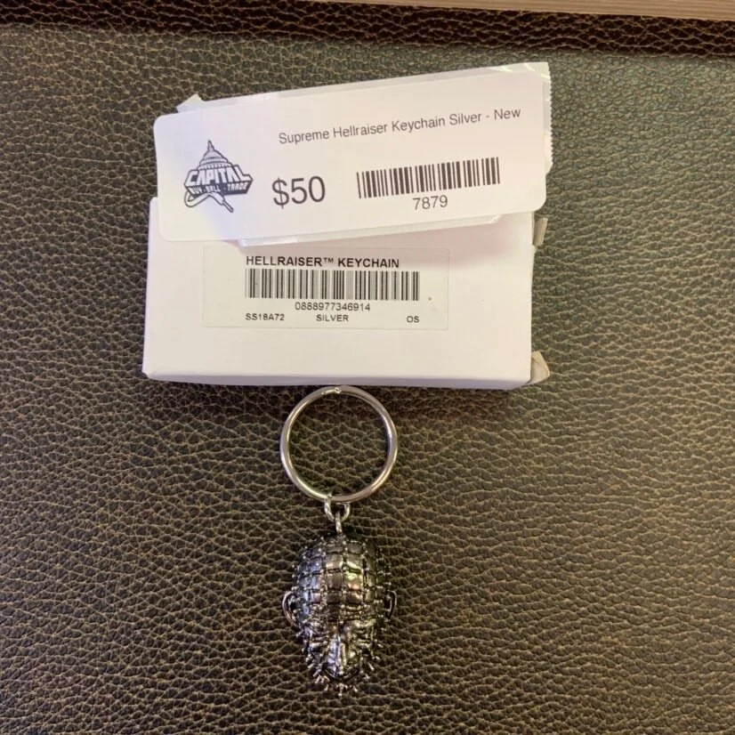 supreme hellraiser keychain