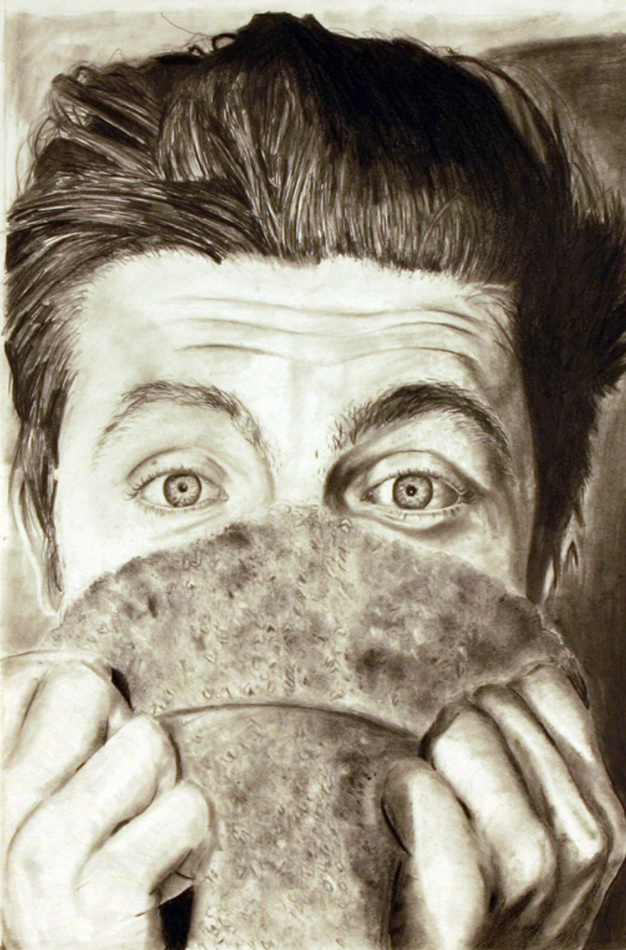 "Max" Graphite on Paper 12x16"