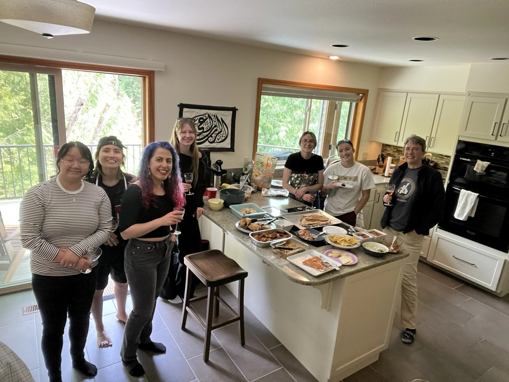 Potluck for Paula / Alexa qual celebration