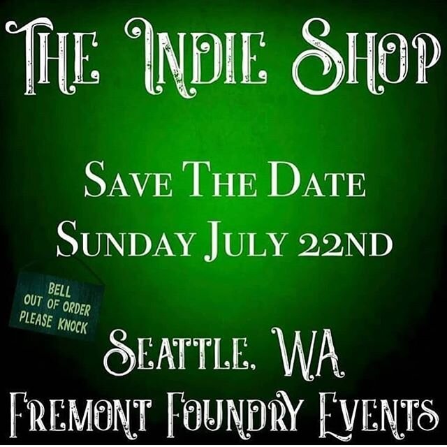 I just want to say thank you for your continous support of Shiny Nail Polish and I apologize for being MIA on social media.

I am back and I have some exciting news for you all. @the.indie.shop is coming to Seattle July 22nd and I will be there! So i