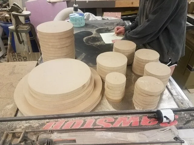 Cake Pedestal Process Picture