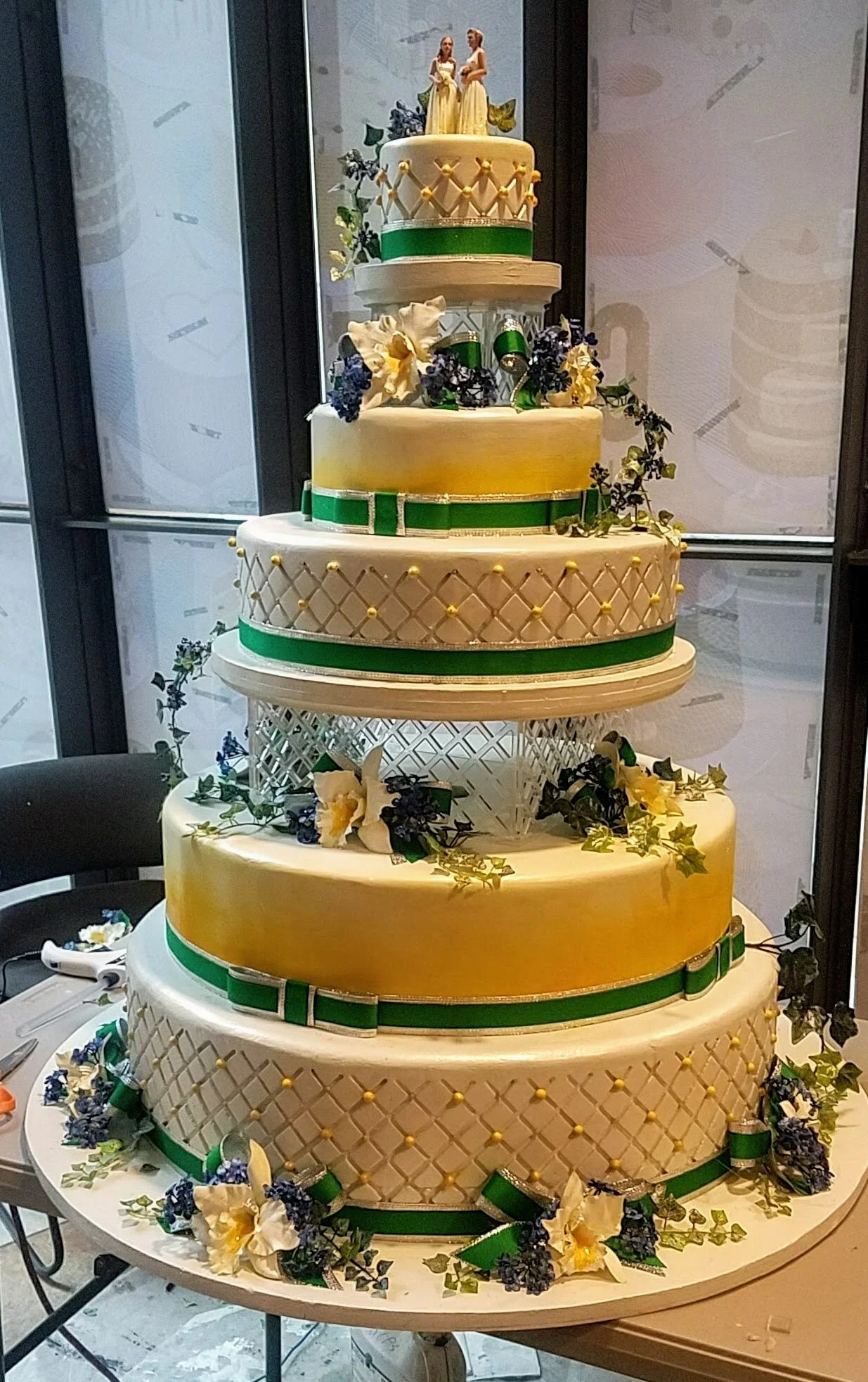 Wedding Cake for production of The Cake 