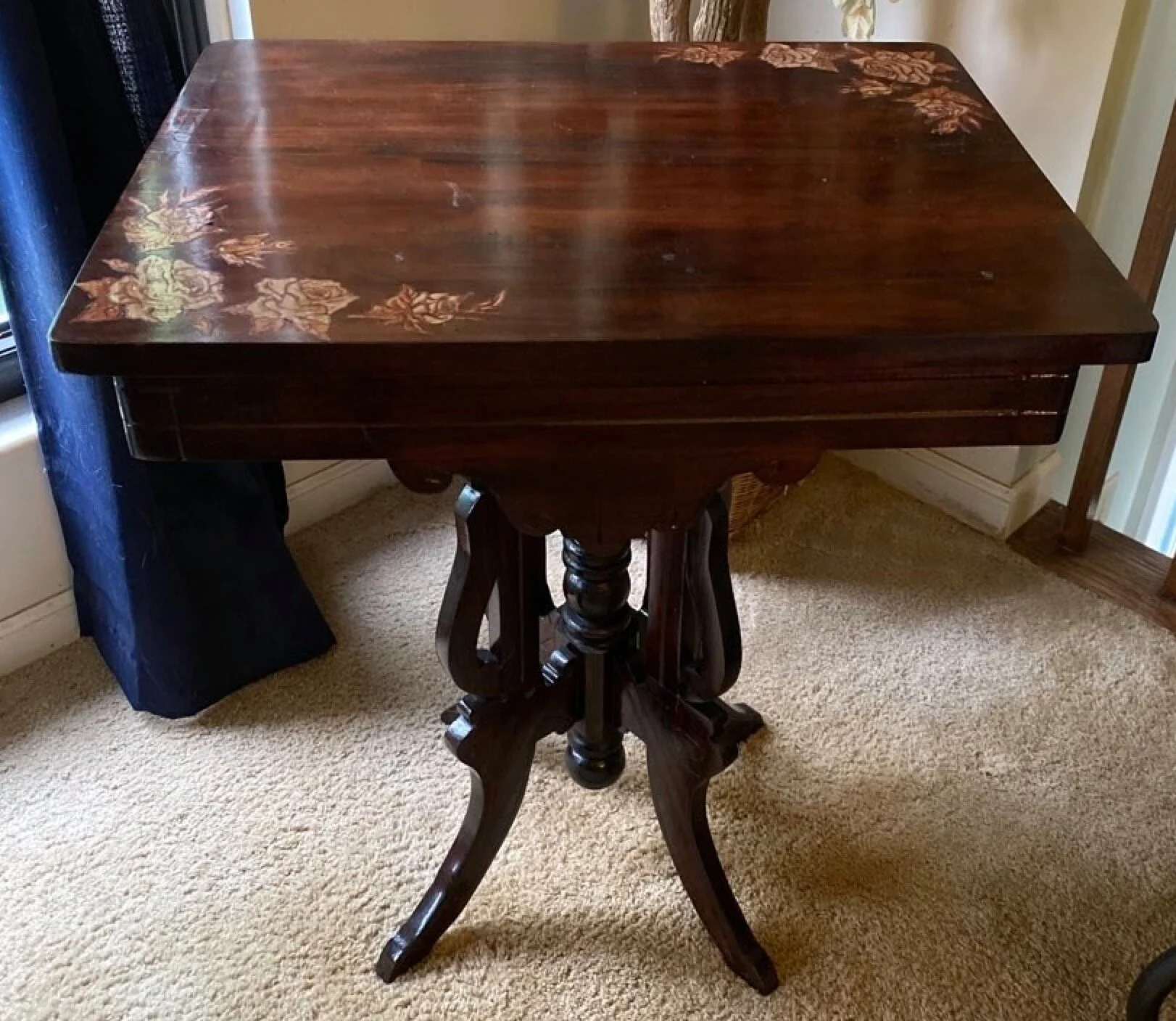 Eastlake Table scaled up from a reference image 