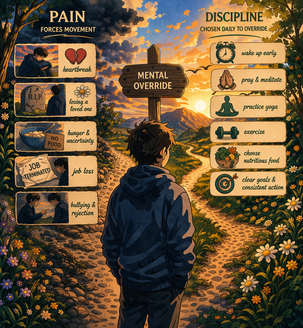 MENTAL OVERRIDE OVER THE BRAIN’S PROTECTIVE MECHANISM