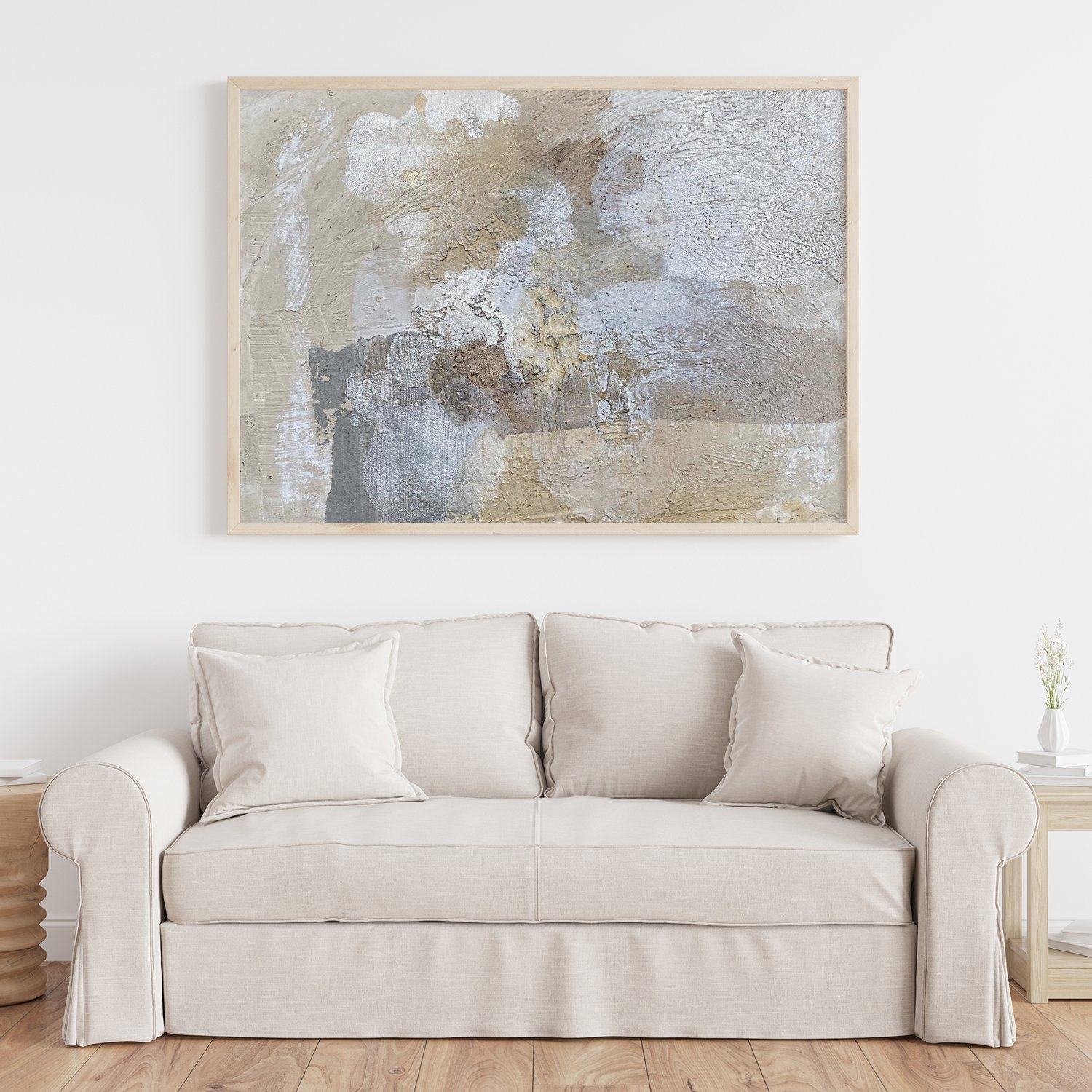 Shop: Jennifer Lorton Art - Neutral Minimal Abstract Paintings ...