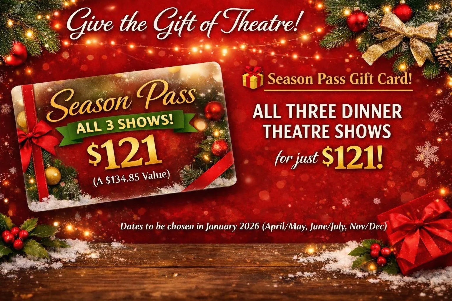 2026 Season VIP Pass