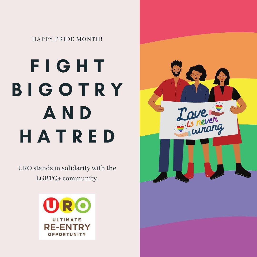 As today marks the last day of June, URO reminds everyone that we must stand in solidarity with our LGBTQ+ brothers and sisters at any time of year &mdash; not only during Pride Month! 

Click on the link in our bio to read a recent article by the Ce