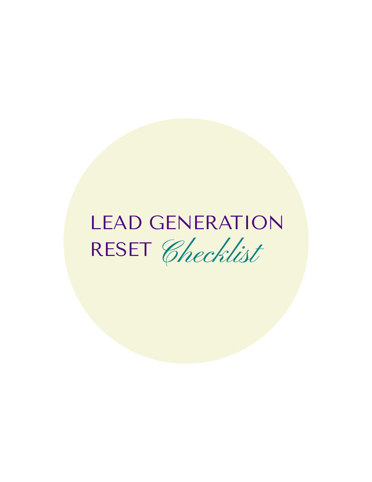 Lead Generation Reset Checklist card.png