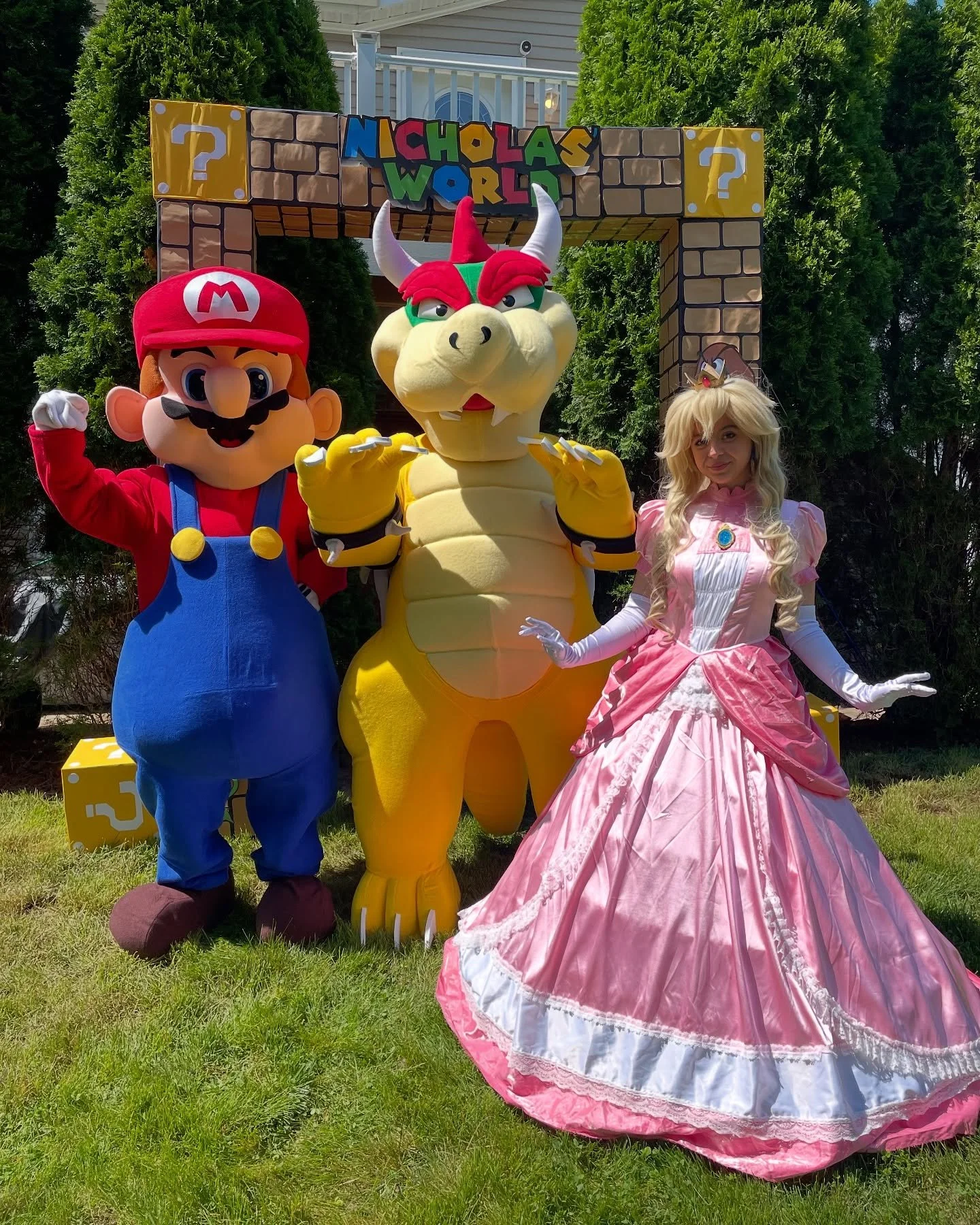 He has finally arrived! 

Watch out princesses this evil turtle is stomping through the kingdom! 🔥☄️👾🍄👑👸🏼🧱🐢🎮