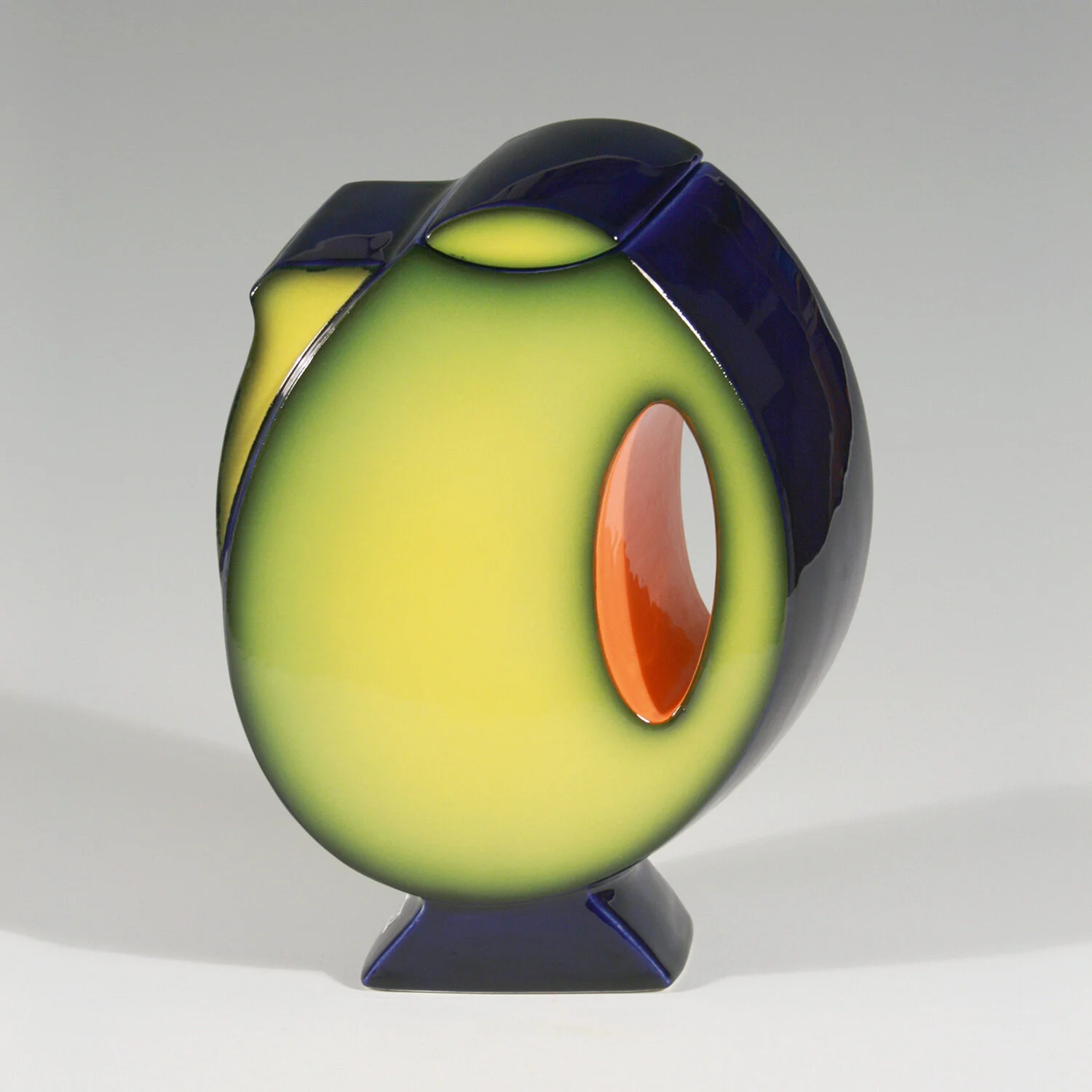 Mid Century Modern Teapot - Green