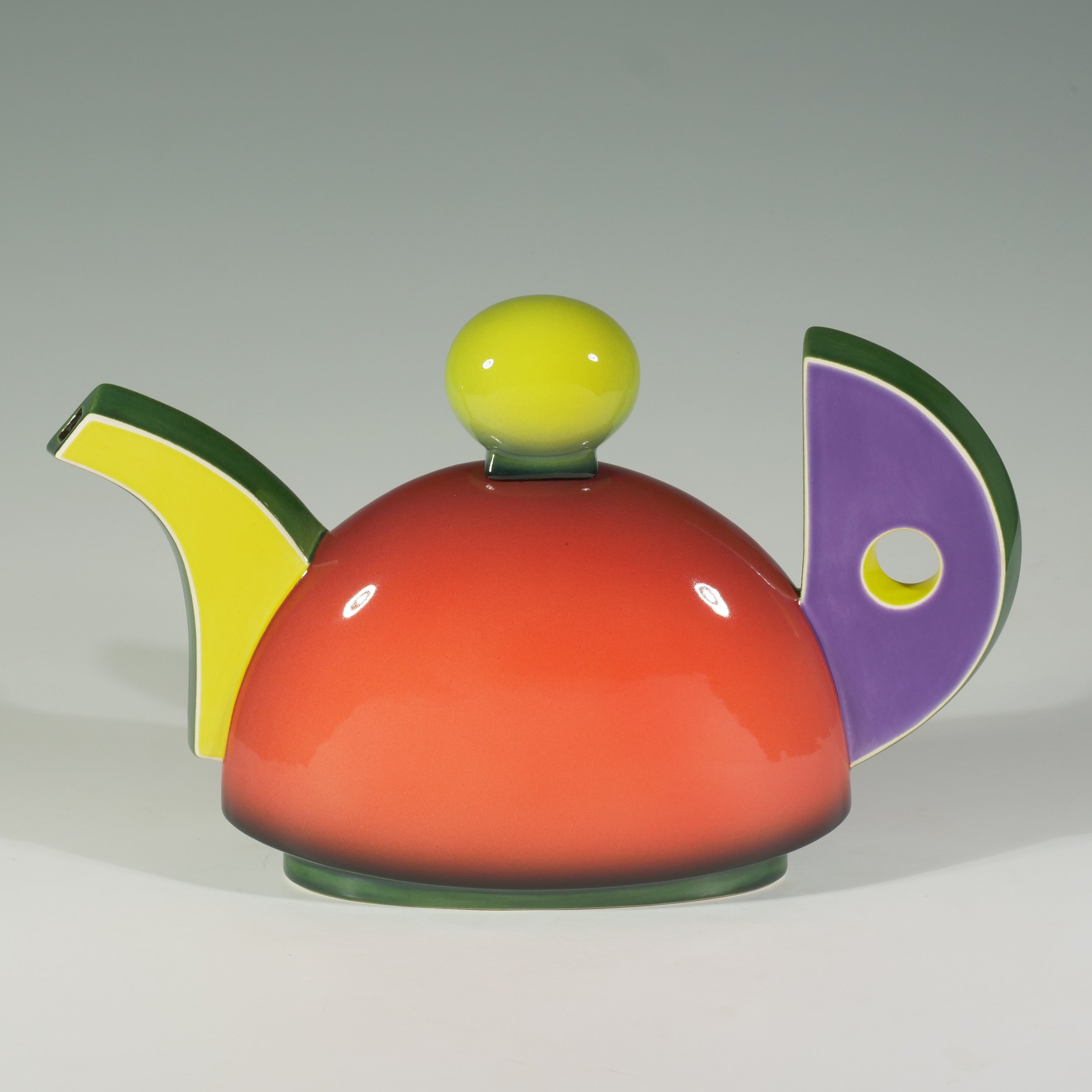 Teapot Modern - Vermilion