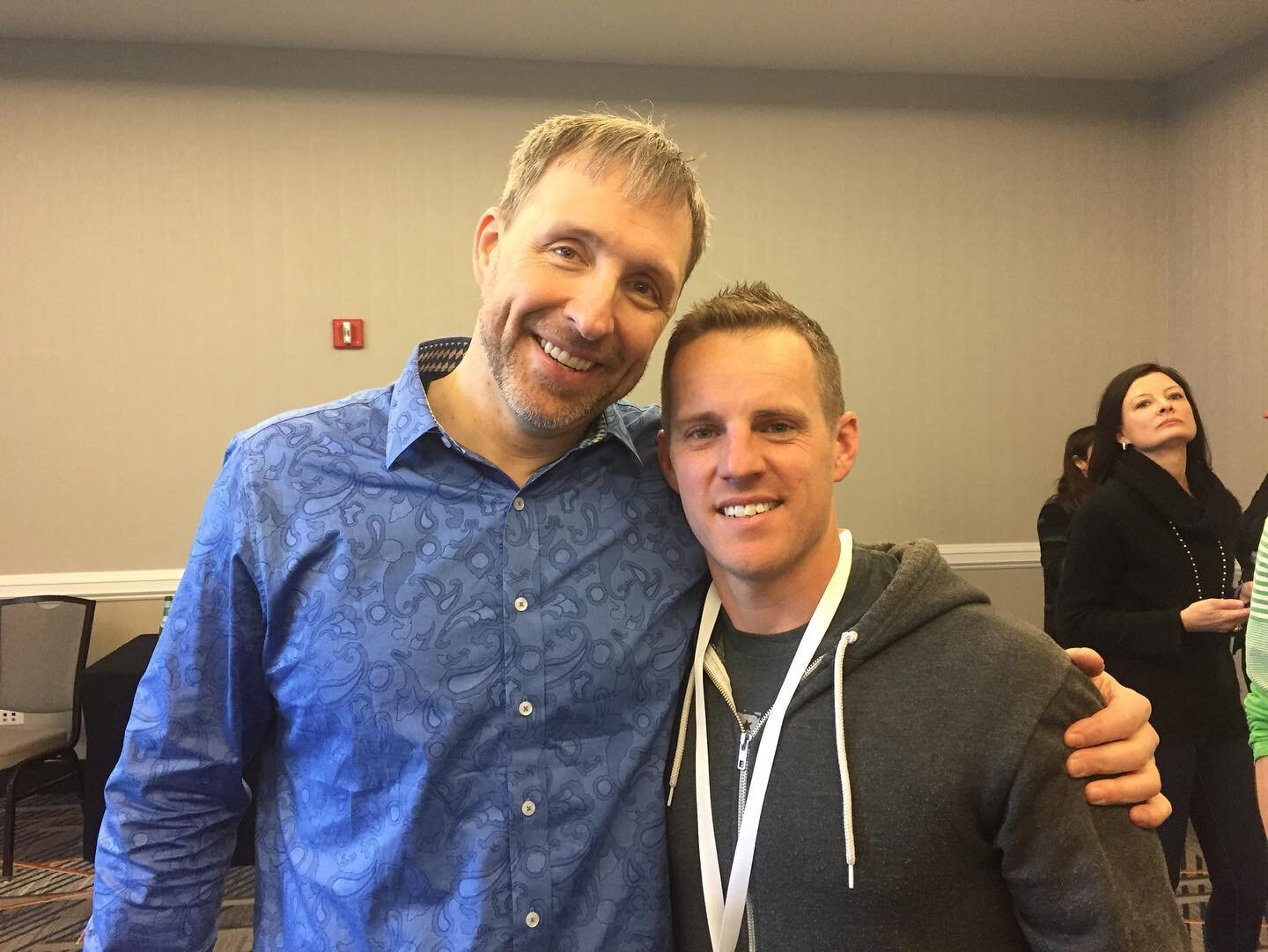 Circa 2016 with @dave.asprey in NY when I embarked on my journey to switch careers and pursue health and life coaching. This picture popped in my memory feed and I thought holy shit, how much has my life changed since 2016! The people I&rsquo;m surro