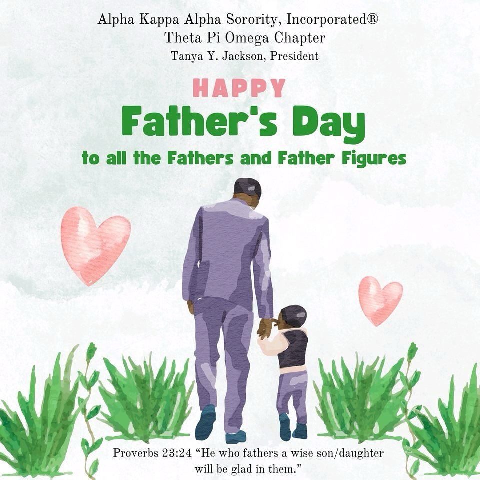 Happy Father&rsquo;s Day to all the fathers and father figures who have touched our lives.
&ldquo;He who fathers a wise son/daughter wil be glad in them&rdquo;. ~Proverbs 23:24