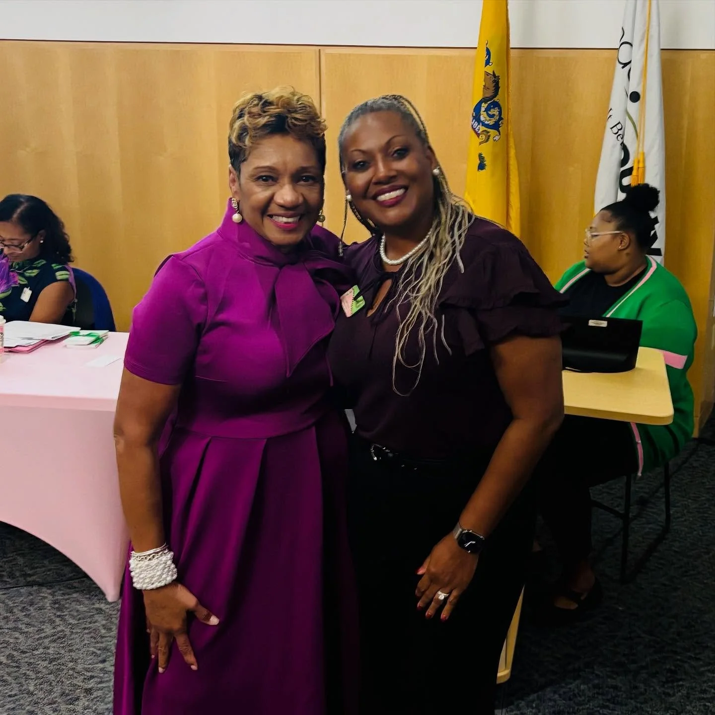 We&rsquo;re back! 
Theta Pi Omega Chapter has returned to service following the summer break. We&rsquo;ve rested, we&rsquo;ve recharged&mdash;and now it&rsquo;s time to get back to work! Today, we held our first chapter meeting of the season adorned 