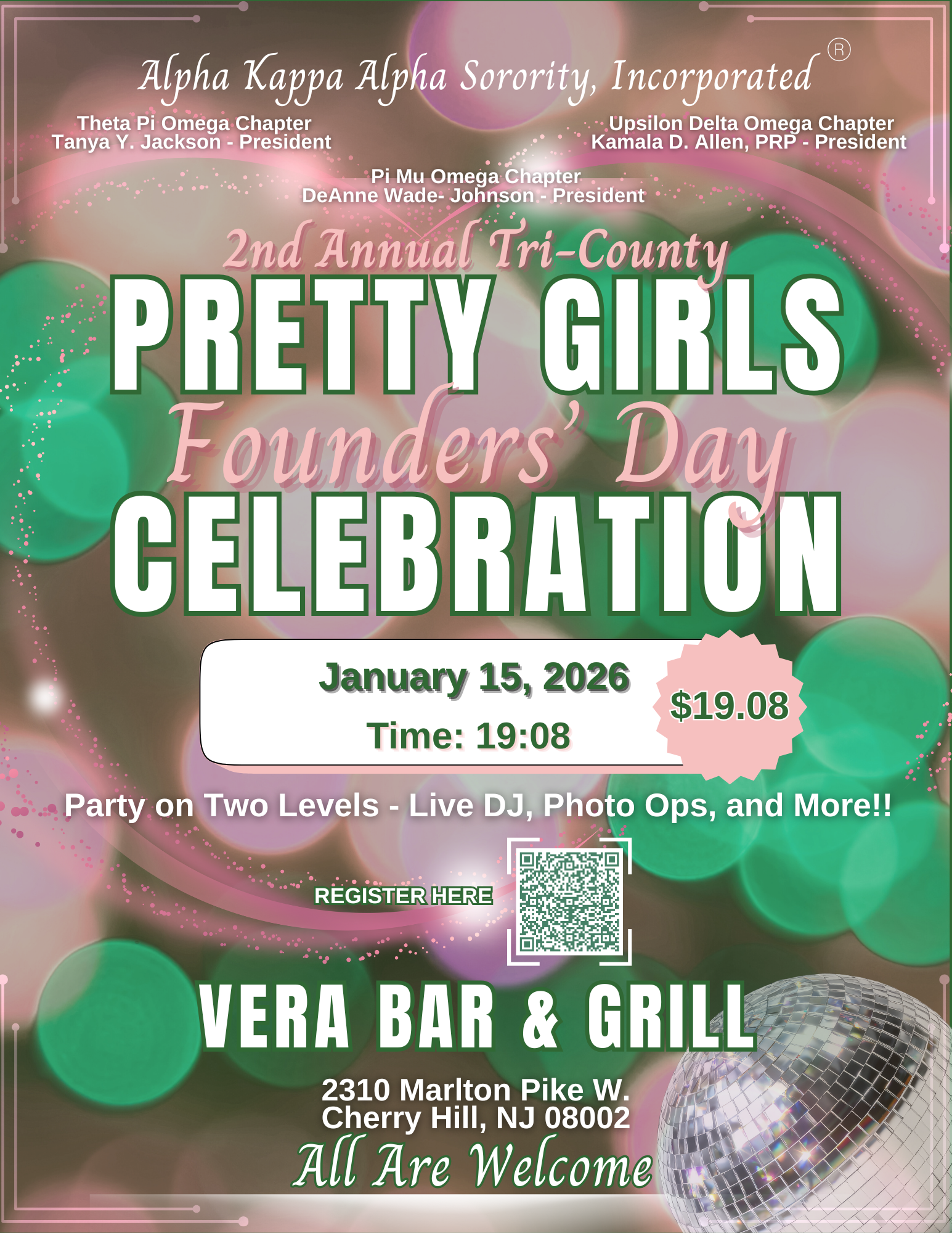 PRETTY GIRLS FOUNDERS' DAY CELEBRATION