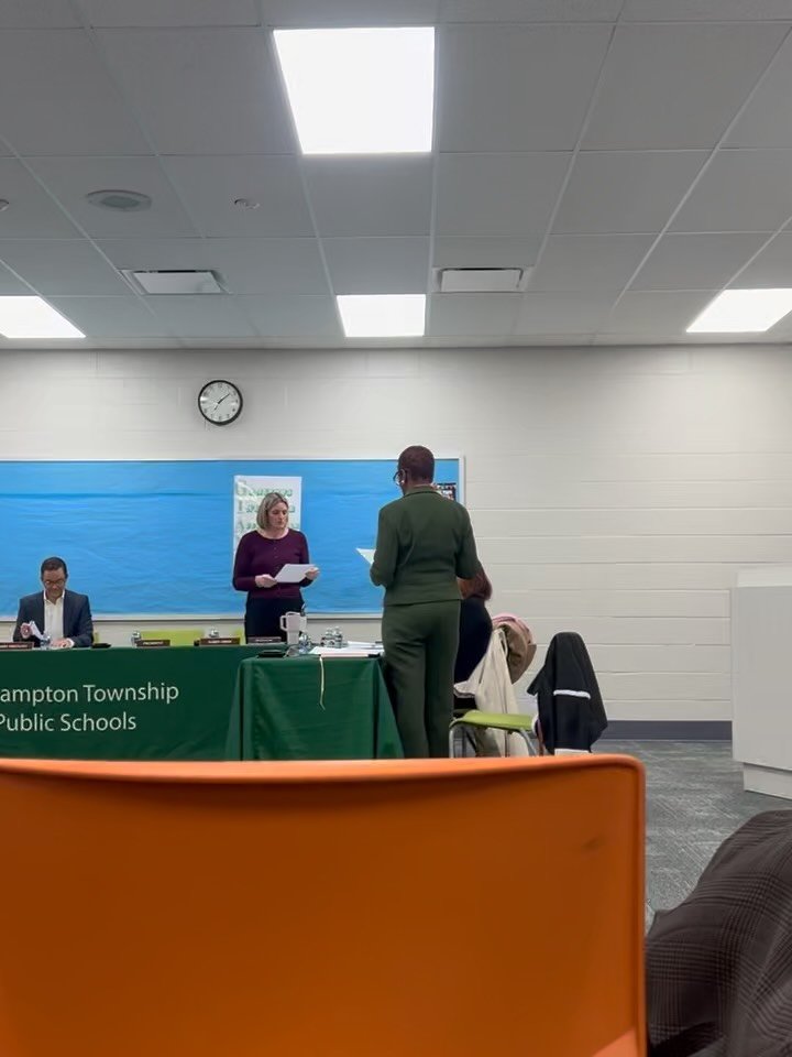 Theta Pi Omega Chapter congratulates our Sister Lori Person Baynard who was sworn-in this month as a member of the Westampton Township School board! 

She was elected in November to fill a one-year unexpired term in her first run for political office