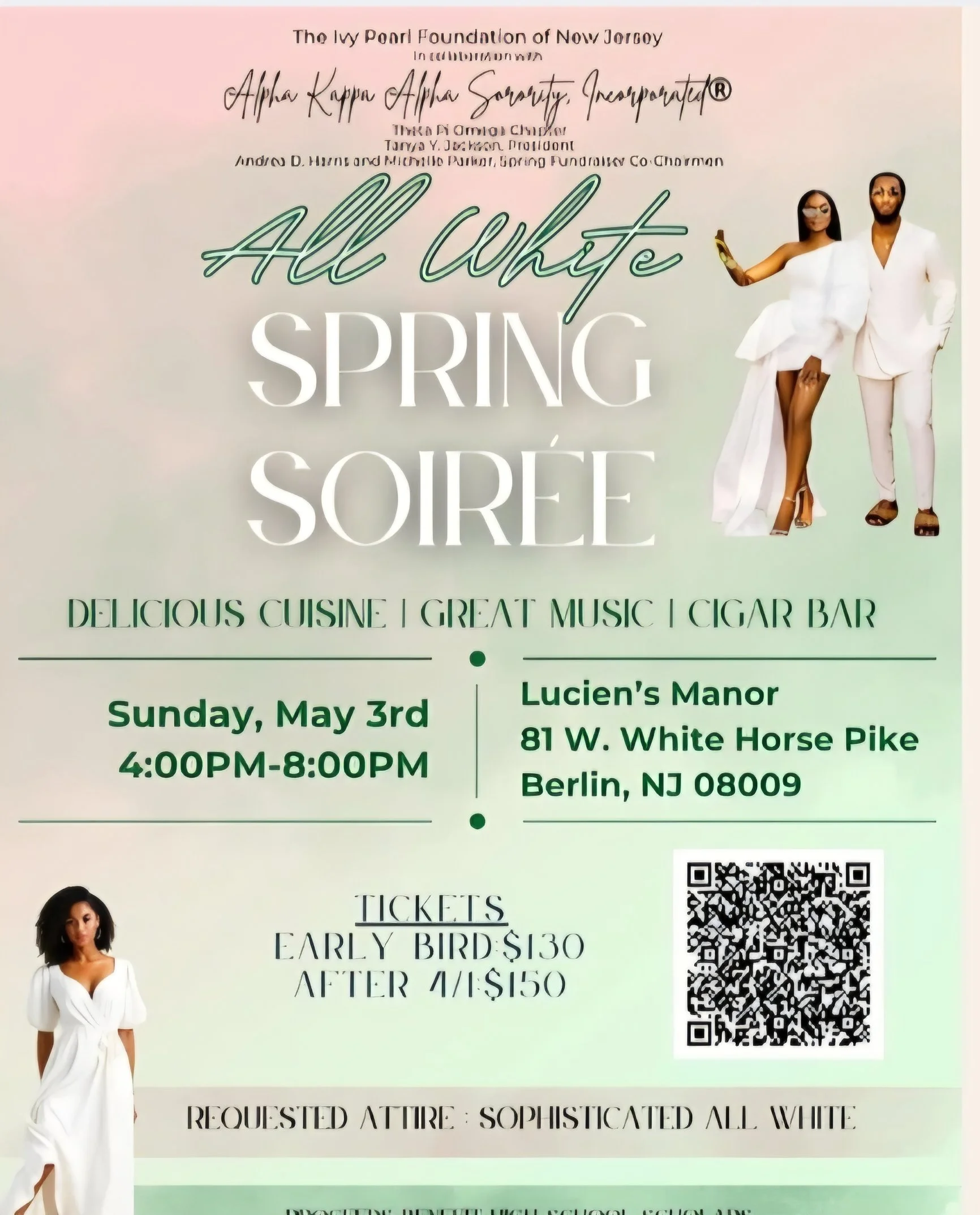 All White SPRING SOIREE