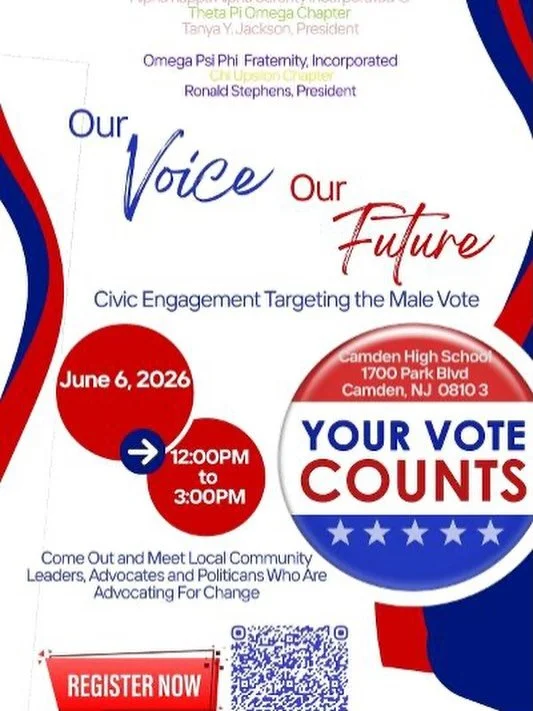 Join us for an important civic engagement symposium focused on the power and impact of the Black male vote and the critical role Black men play in shaping our communities and our future. 

This nonpartisan conversation will bring together Black male 