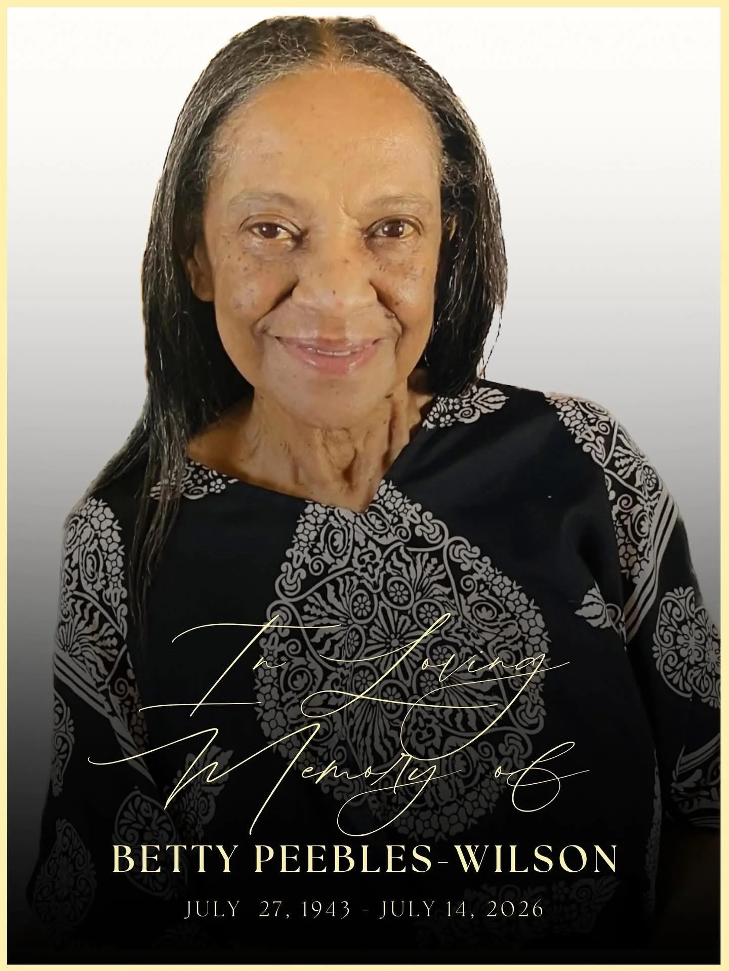 Sister Betty Wilson