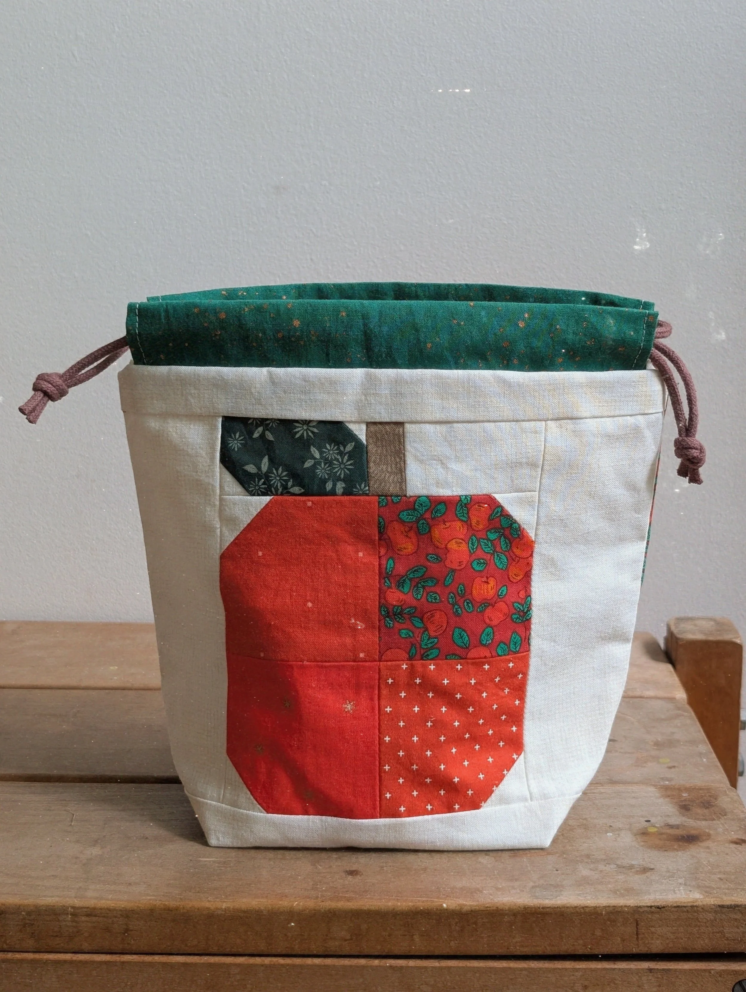 Ruby Mac Sock Bag (fits a single skein)