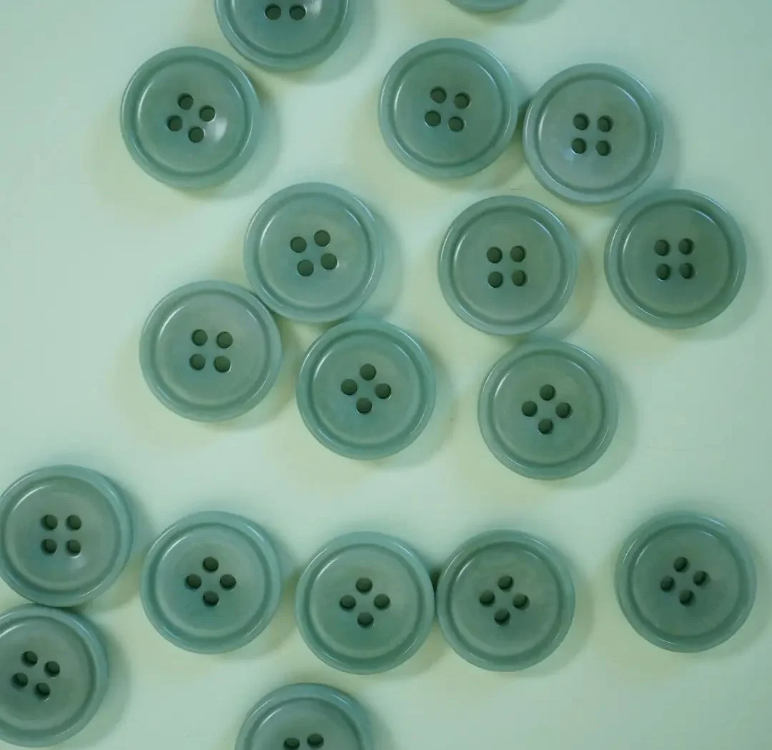 Jadeite 3/4" Corozo Nut Buttons (set of 6)