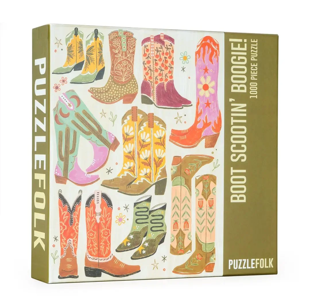 Boot Scootin' Boogie 1,000 Piece Puzzle