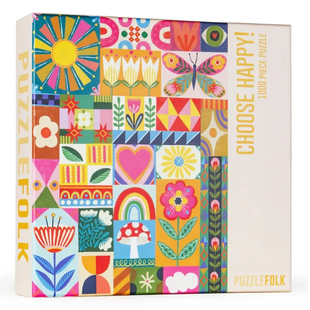 Choose Happy 1,000 Piece Puzzle