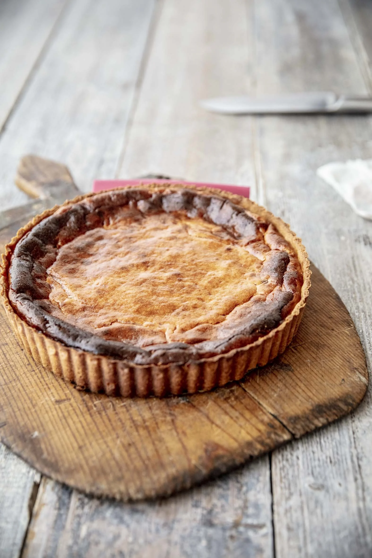 Cherry and Ricotta Crostata