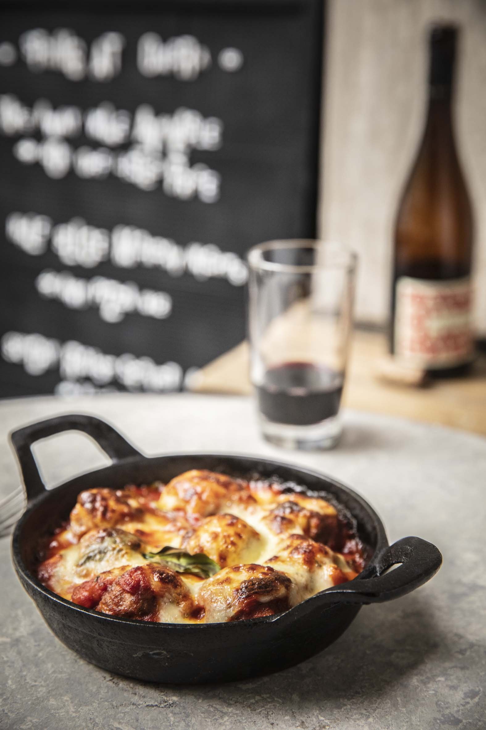 Scarmorza Stuffed Polpette