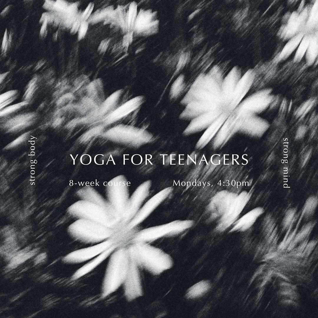 We&rsquo;re opening up enrolments for Term III of our Yoga for Teens course, starting July 28.

This course has quietly become one of our favourite parts of the week&mdash; steady, thoughtful, and nourishing in a time of life that&rsquo;s often anyth