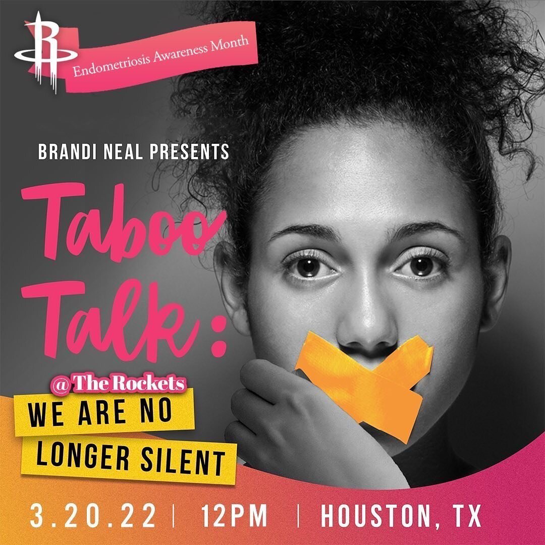 NEW EVENT ALERT ❗️
Taboo Talk: Mission Activated! 

Are you battling fibroids? polycystic ovary syndrome? endometriosis? Are you curious about these conditions?

Join us for an afternoon of learning, sharing, and building community. This pregame even