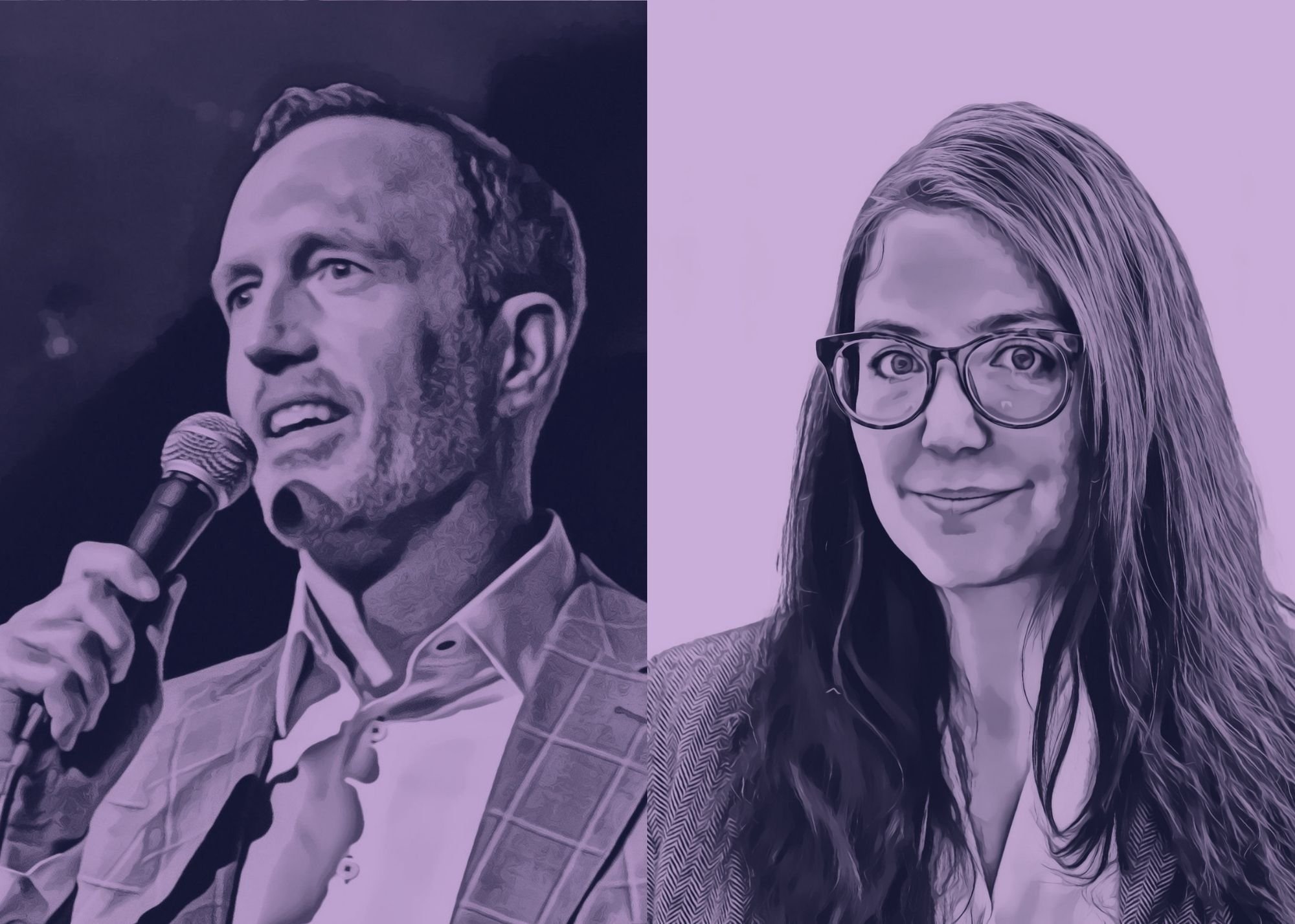 Episode 38: Laughter + Audiences, Peter McGraw and Erin Percival