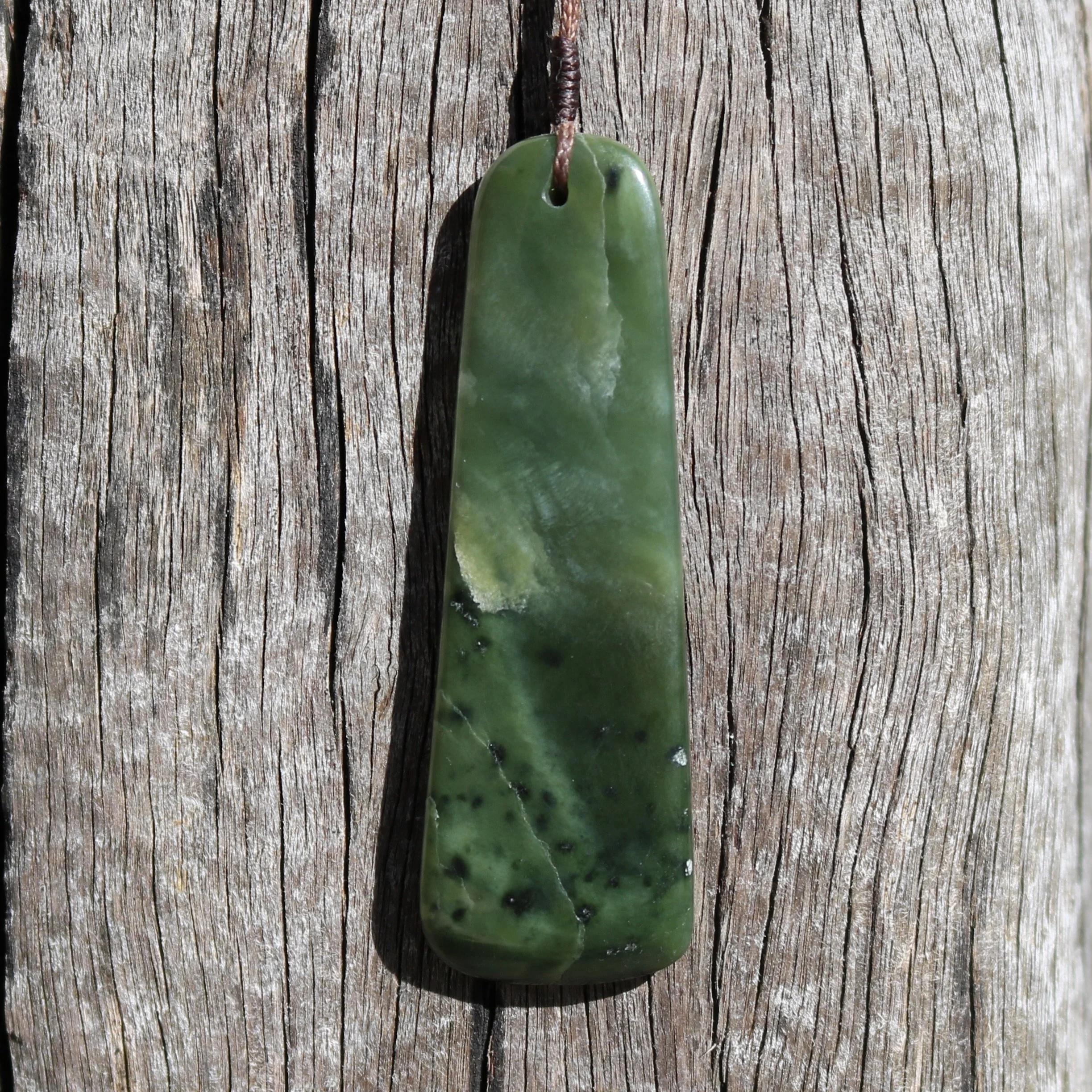Jade Pendant, jadecarvernz.com, Geoff Williams, JC36..JPG
