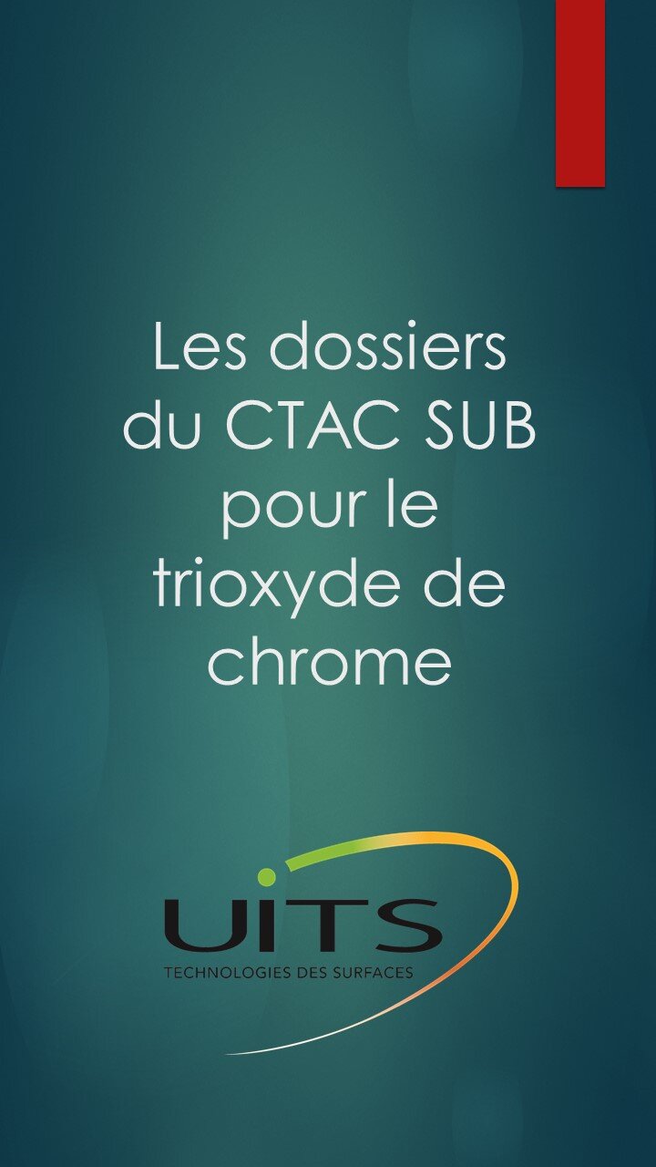 Les dossiers CTACSUB - le déroulé