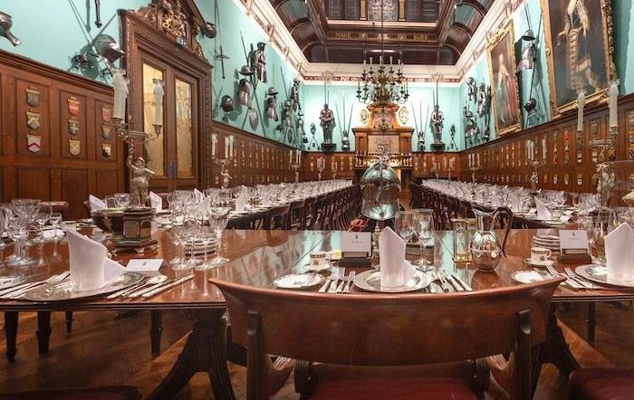 LVL is delighted to welcome Armourers' Hall... This perfect venue has at its heart is the Livery Hall, one of only two livery halls in London where guests dine by candlelight beneath a Gothic barrel-vaulted ceiling. Its stained-glass windows and hang